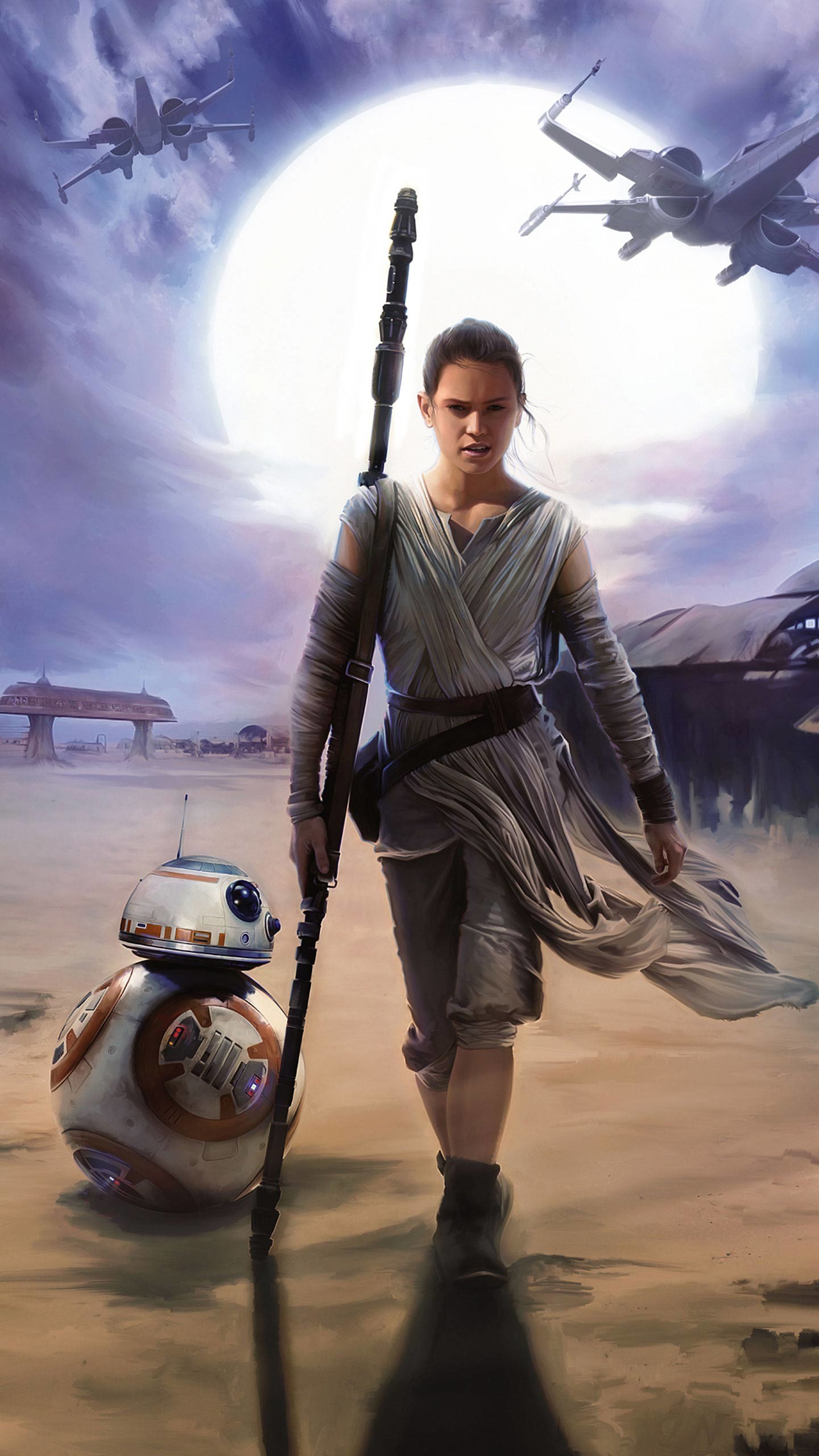 1440x2560 Star Wars The Force Awakens wallpapers for your iPhone s and 1440Ã2560