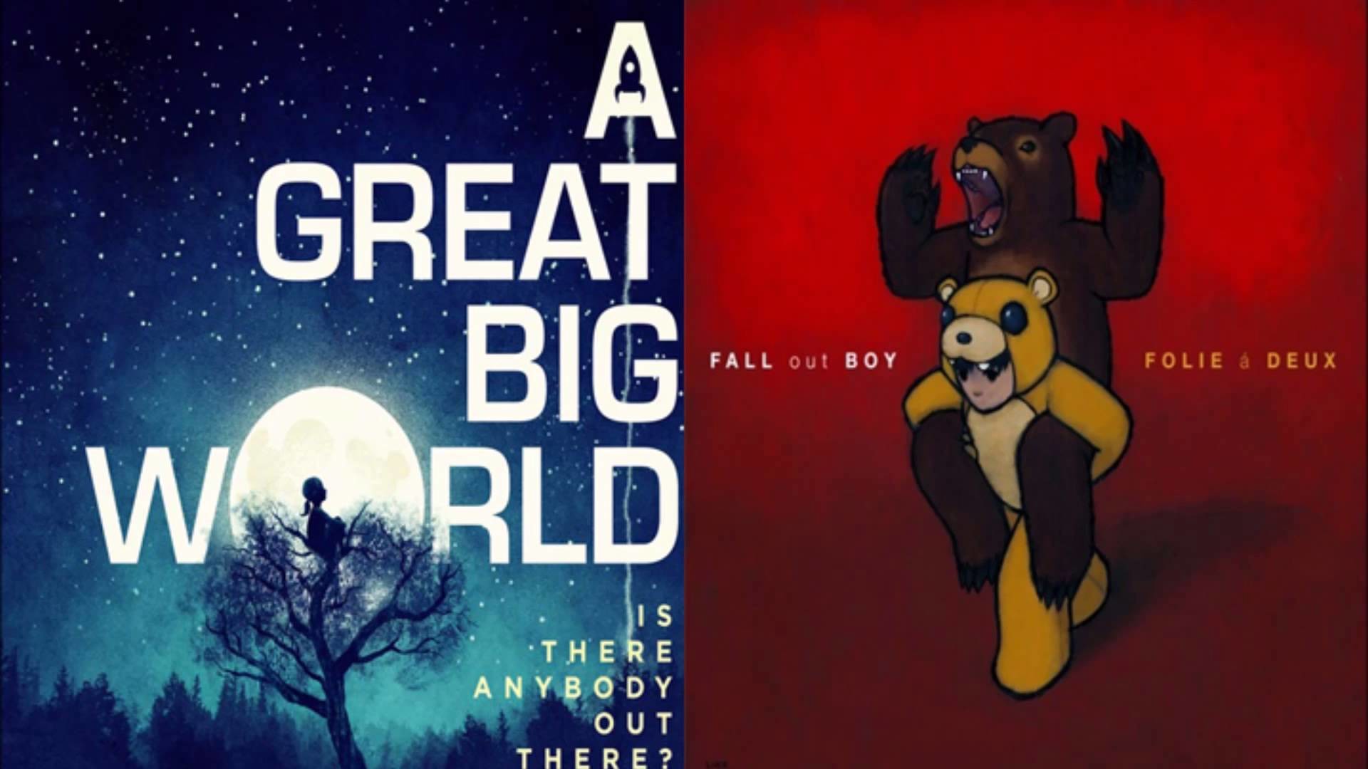 1920x1080 Say Something Suitehearts [Mashup] - A Great Big World & Fall Out Boy -