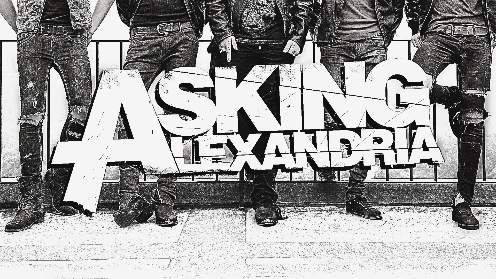 Expect asking. Аскинг Александрия. Asking Alexandria 2023. Обои аскинг Александрия. Ранняя аскинг Александрия.