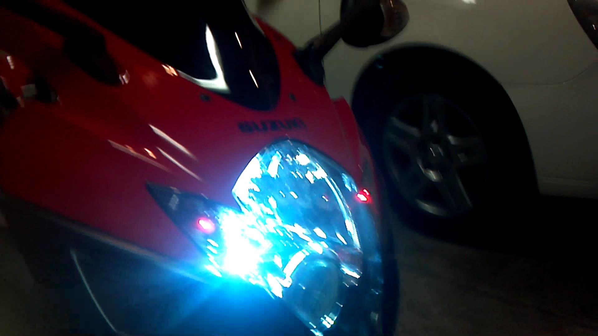 1920x1080 2006 Suzuki GSXR 600 cc RED/BLACK Scorpion Slip ON Exhaust Flame Titanium -  YouTube