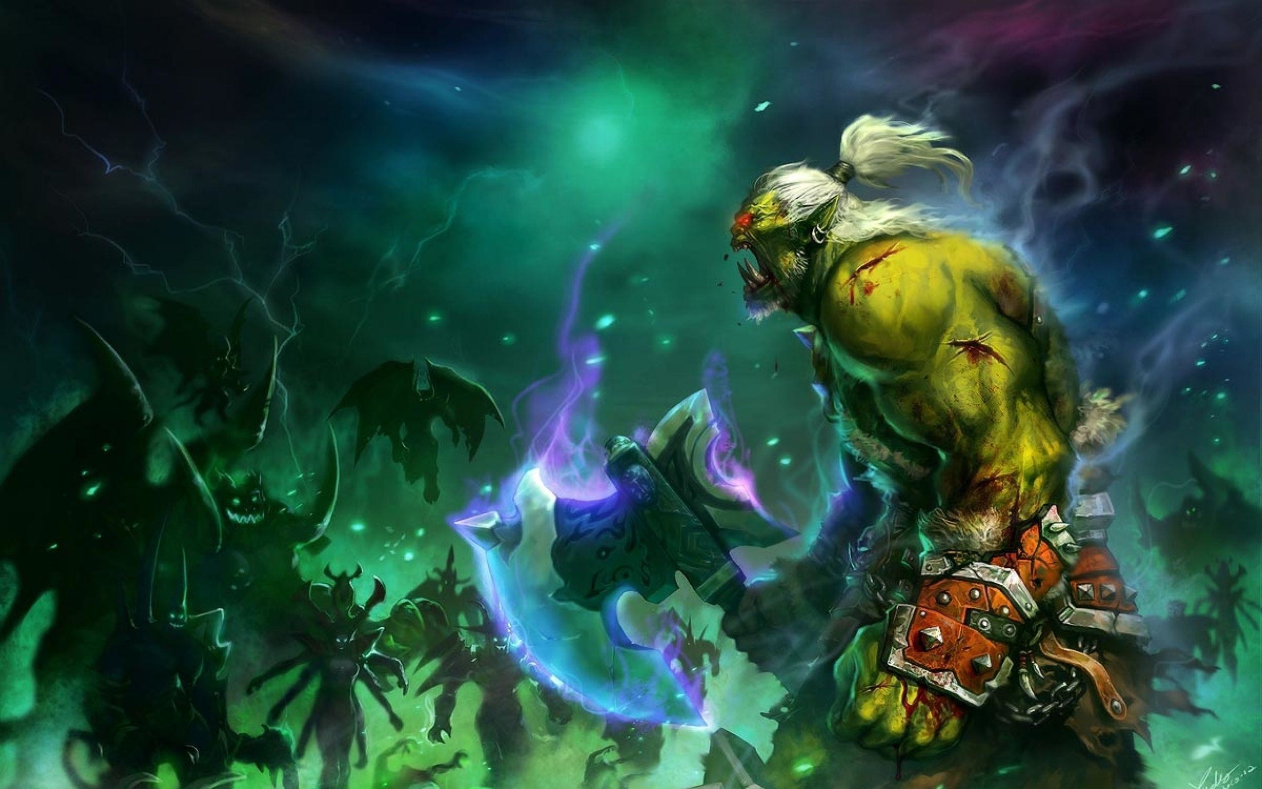 2560x1600 Wallpapers For > World Of Warcraft Wallpaper Orc