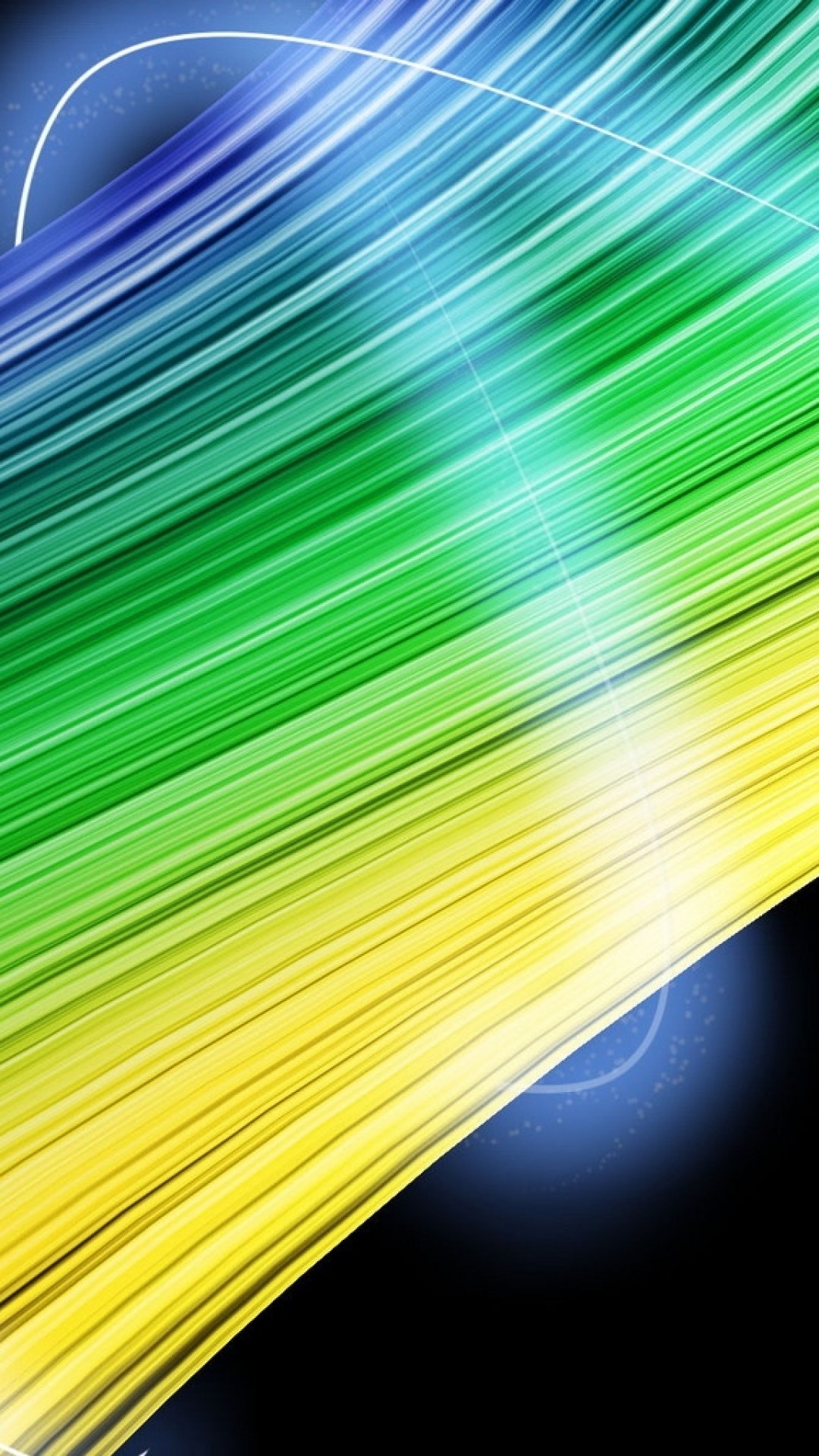 1080x1920  Wallpaper stripes, yellow, green, blue