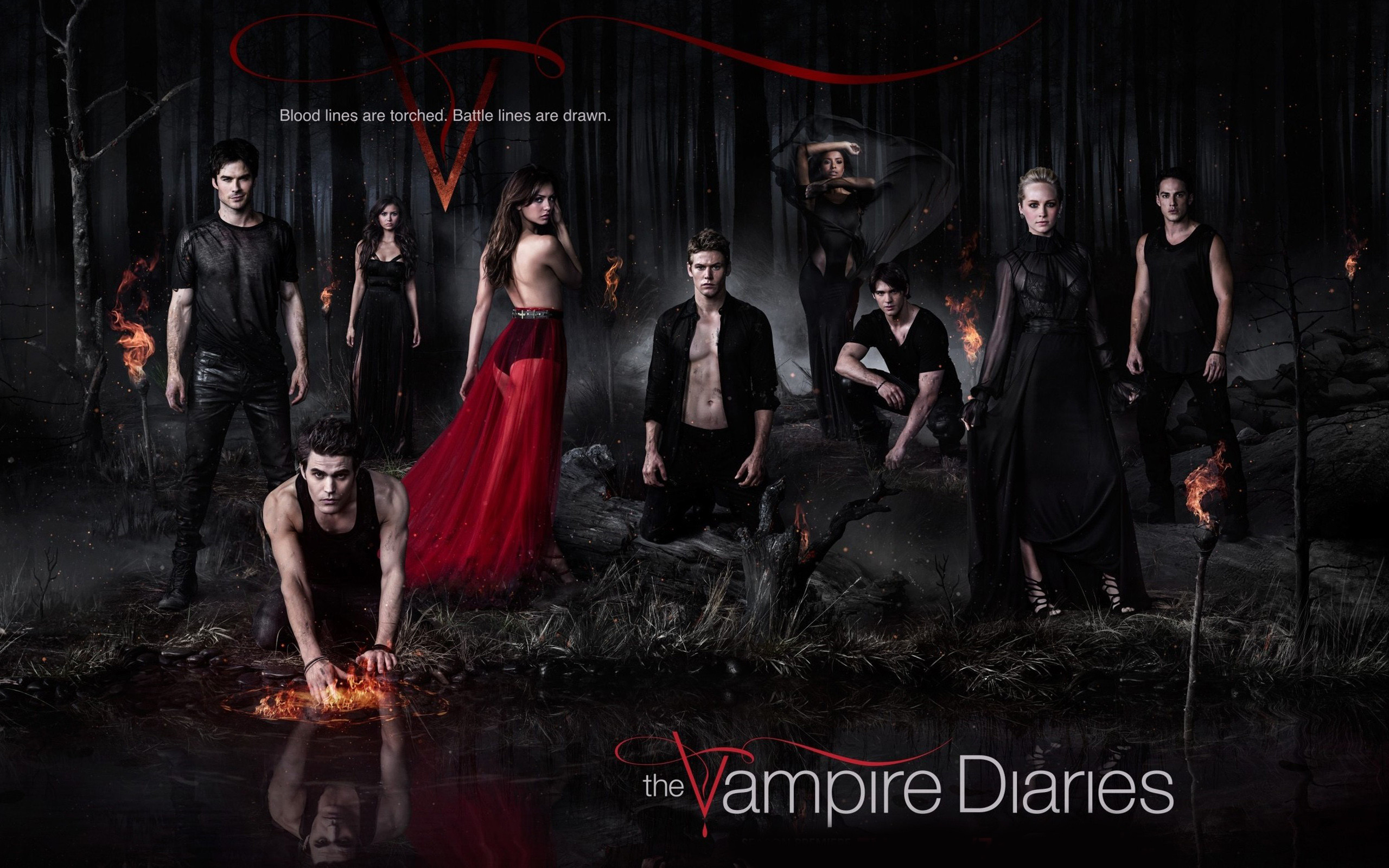 2560x1600 The Vampire Diaries TV series