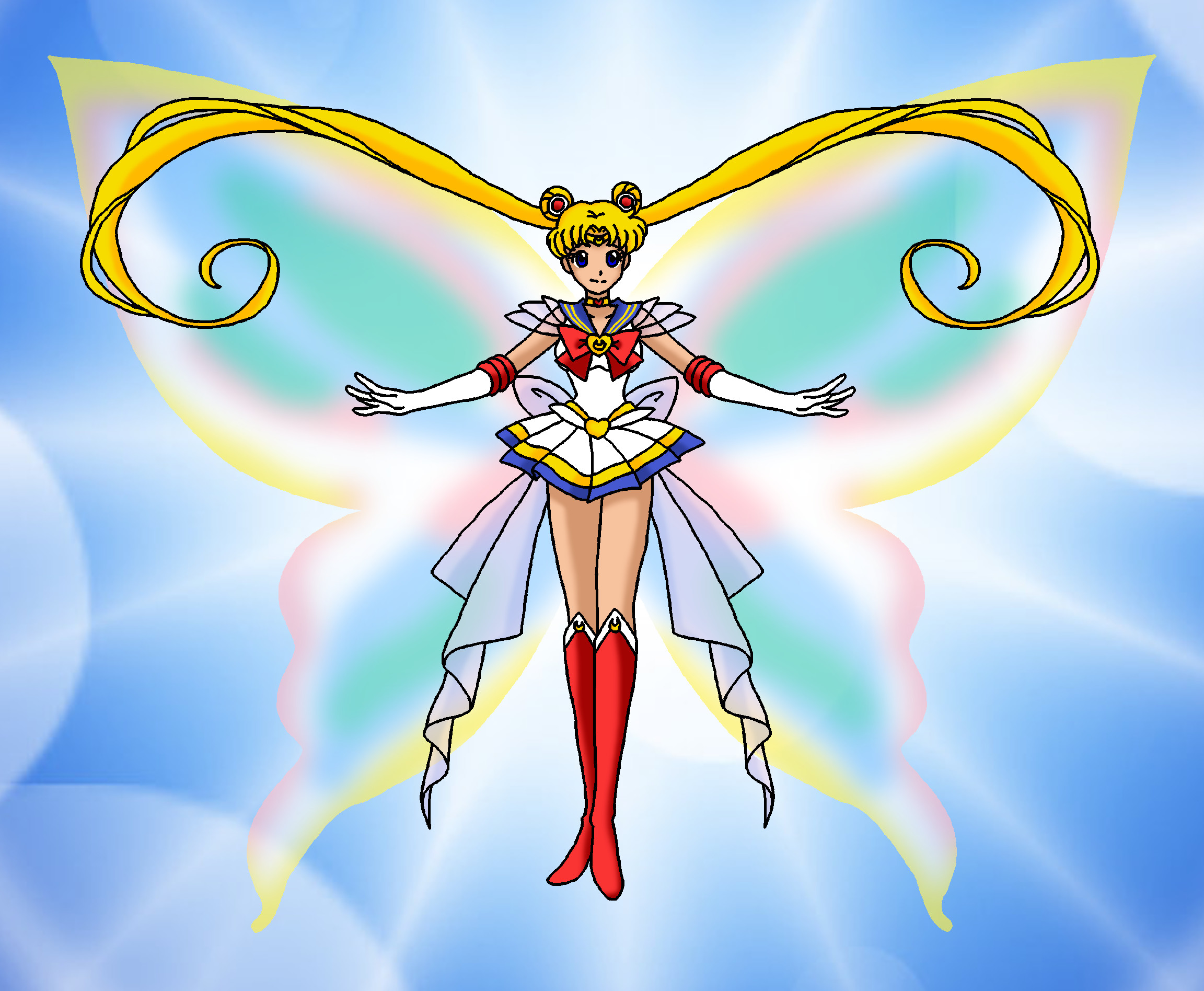 2304x1896 ... Holy Grail Super Sailor Moon by nads6969