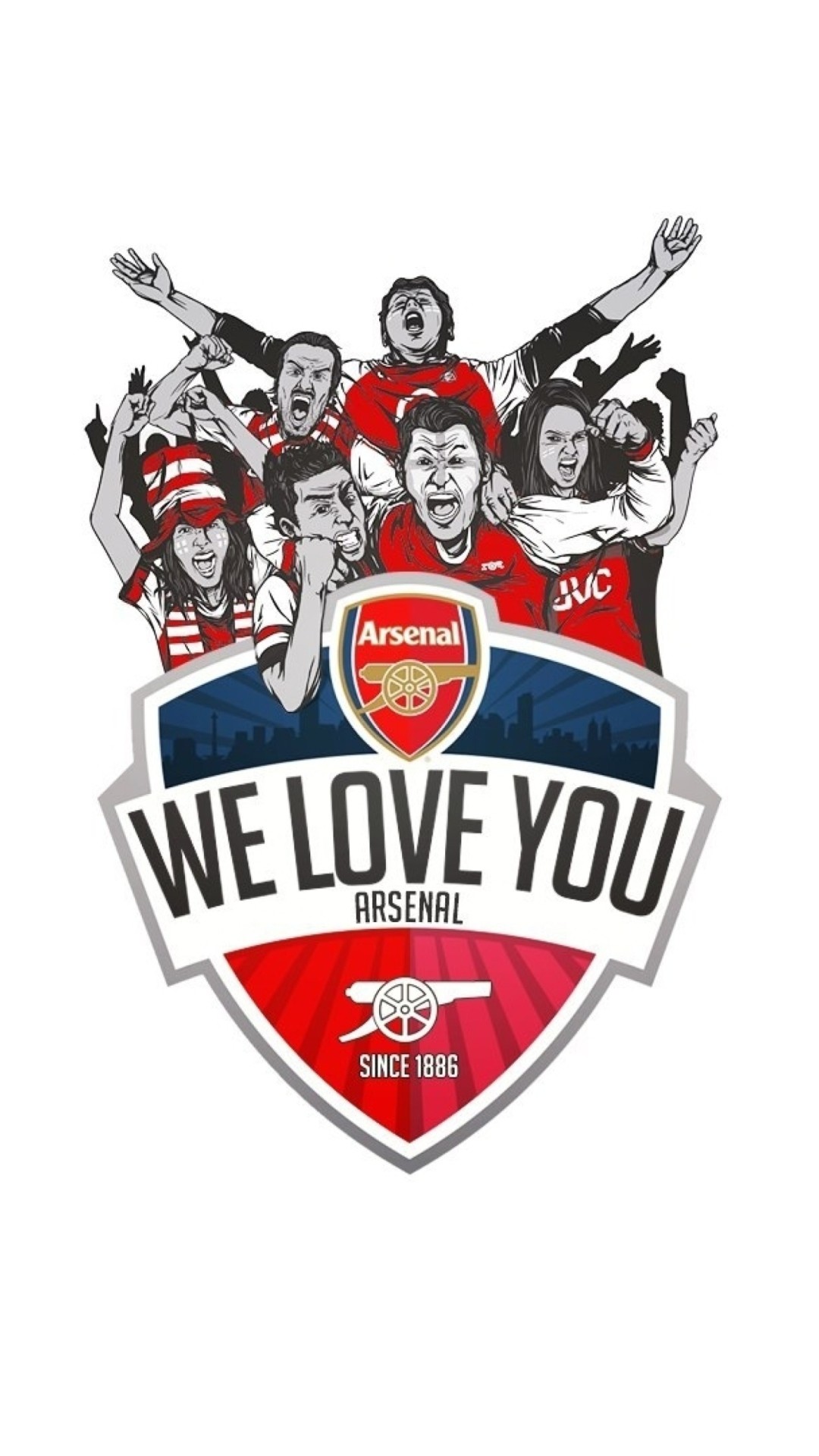 1080x1920 arsenal wallpaper android #605982