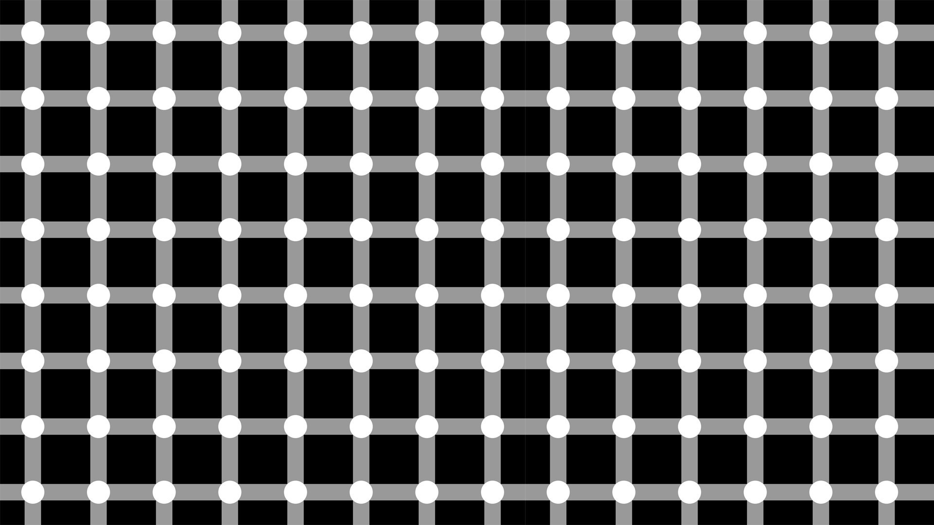 1920x1080 Black White Illusion Wallpaper.
