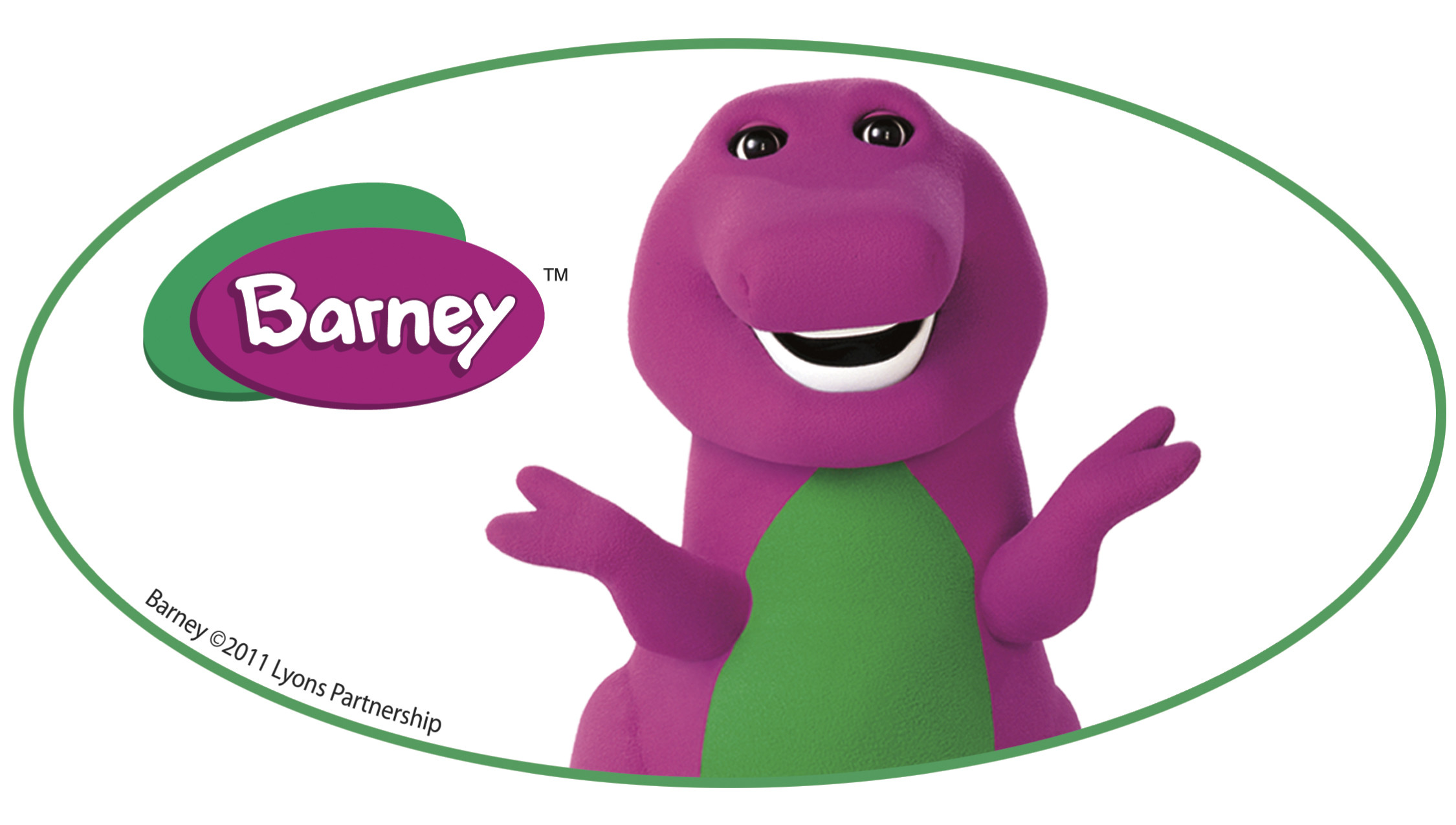2250x1275 Barney a New Friend Wallpaper Desktop Background Free Download