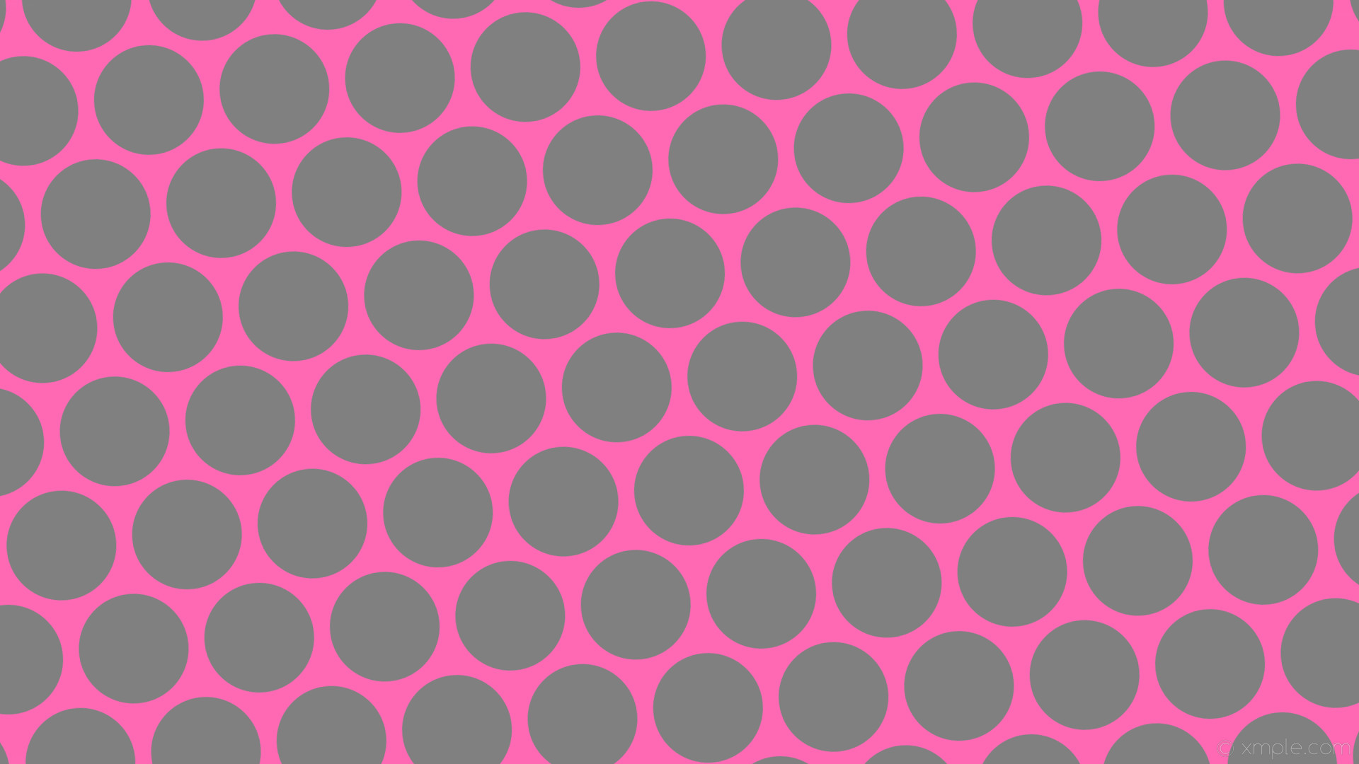 1920x1080 wallpaper hexagon dots polka pink grey hot pink gray #ff69b4 #808080  diagonal 5Â°