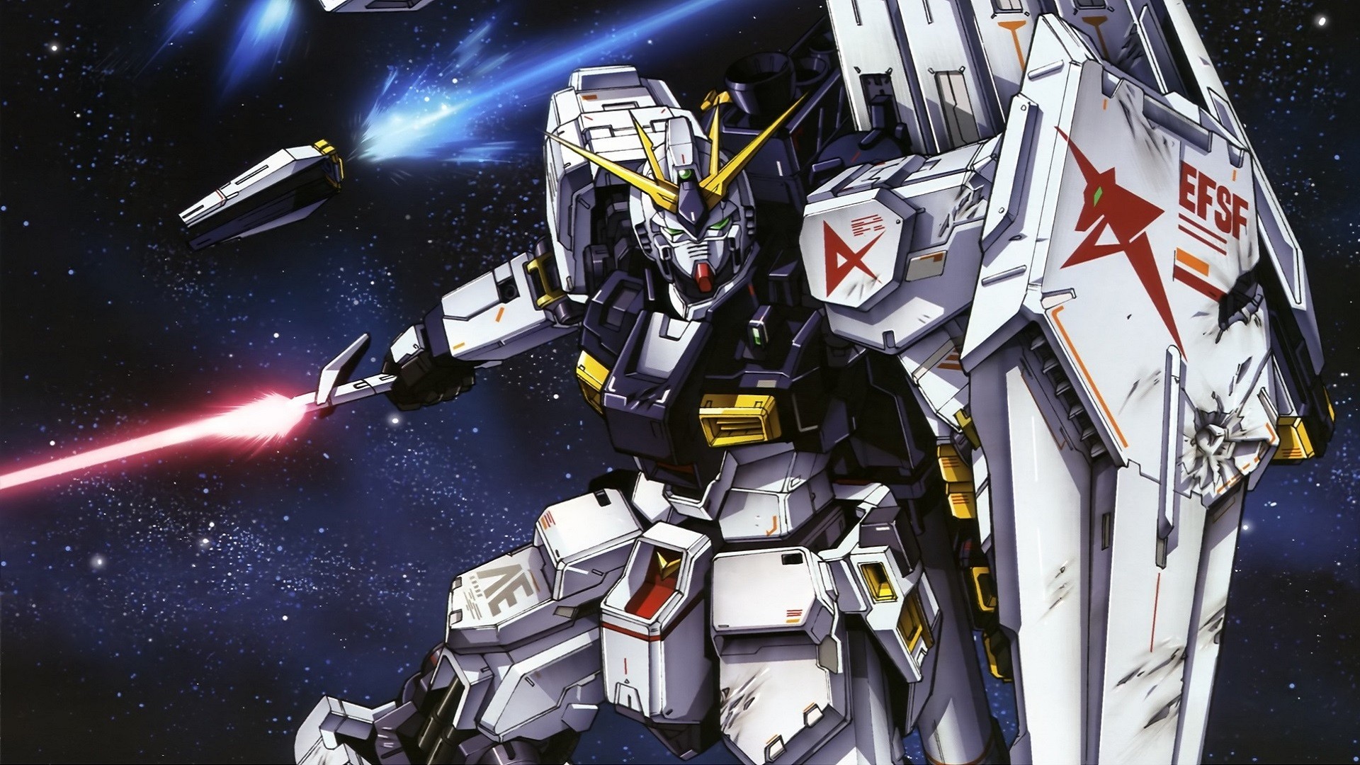 1920x1080 anime space mech Gundam shield Toy machine Mobile Suit screenshot mecha
