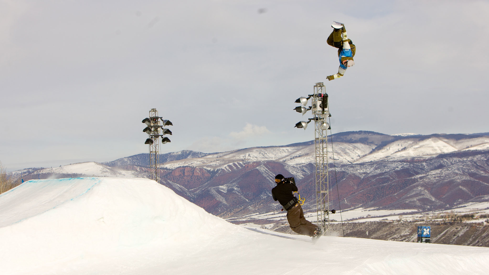 2048x1152 Backcountry freestyle and snowboard film pioneer Travis Rice, pictured  here, won slopestyle bronze at