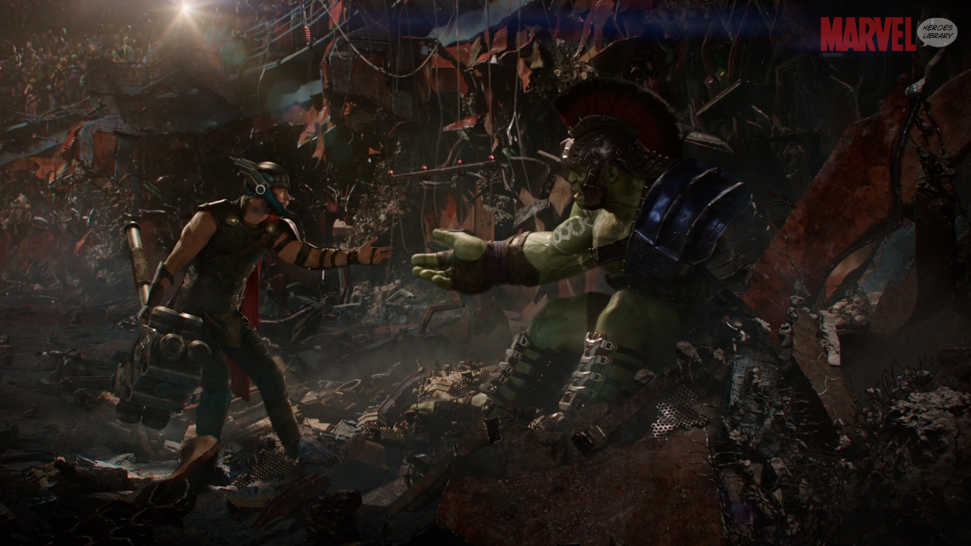 1920x1080 Thor and Hulk (Ragnarok) HD Wallpaper