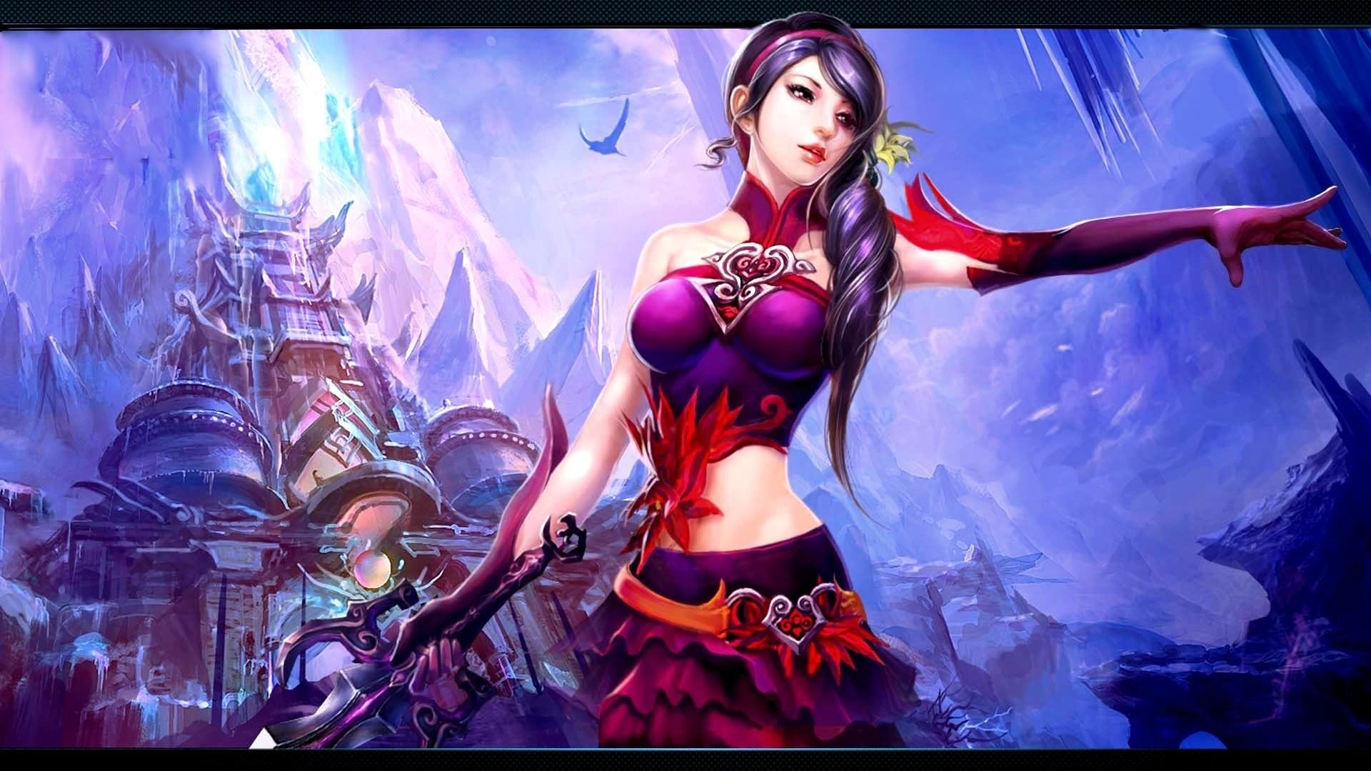 1920x1080 HD Wallpaper | Background ID:706698.  Fantasy Women Warrior