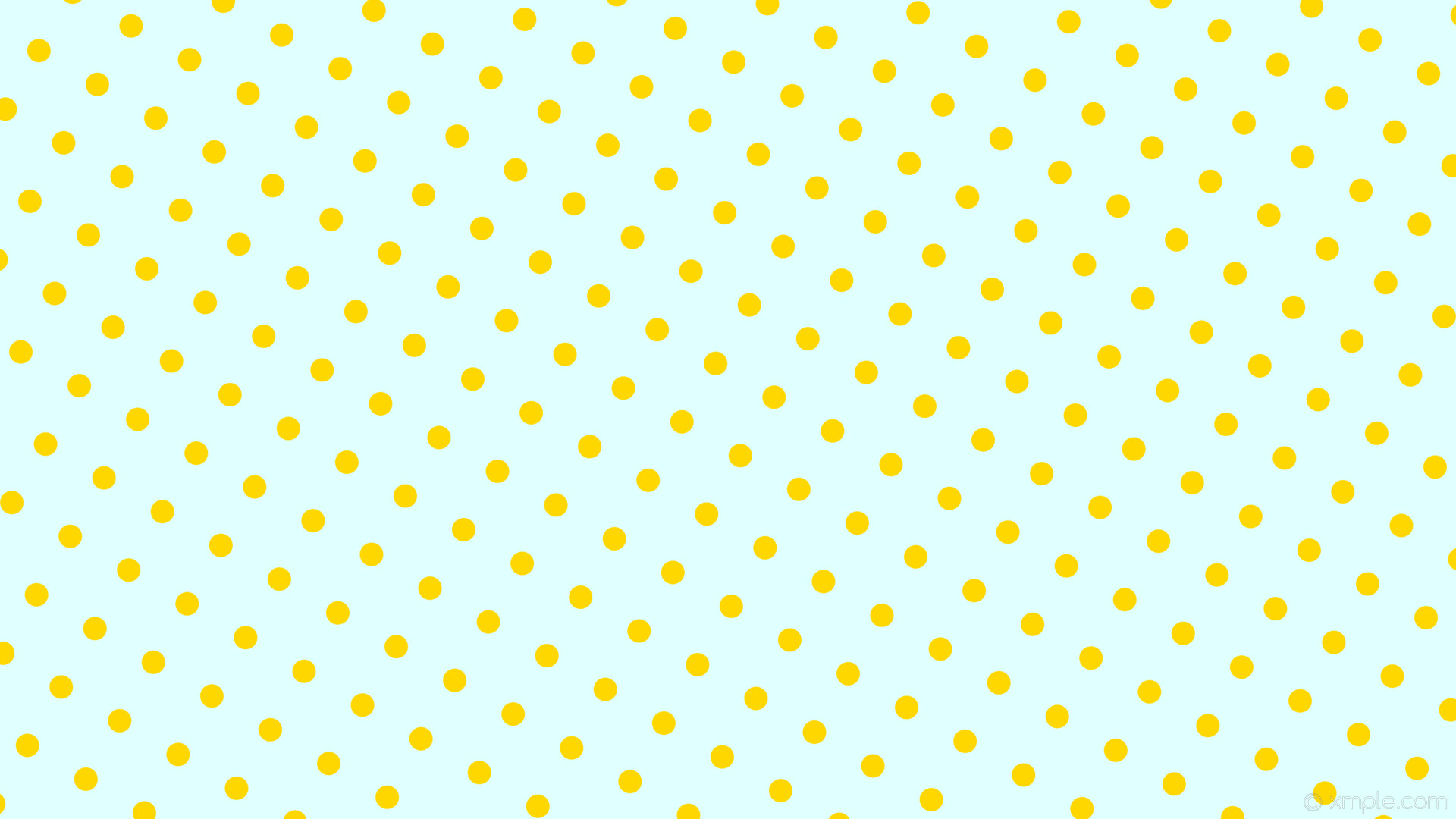 1920x1080 wallpaper spots dots yellow polka blue light cyan gold #e0ffff #ffd700 240Â°  31px
