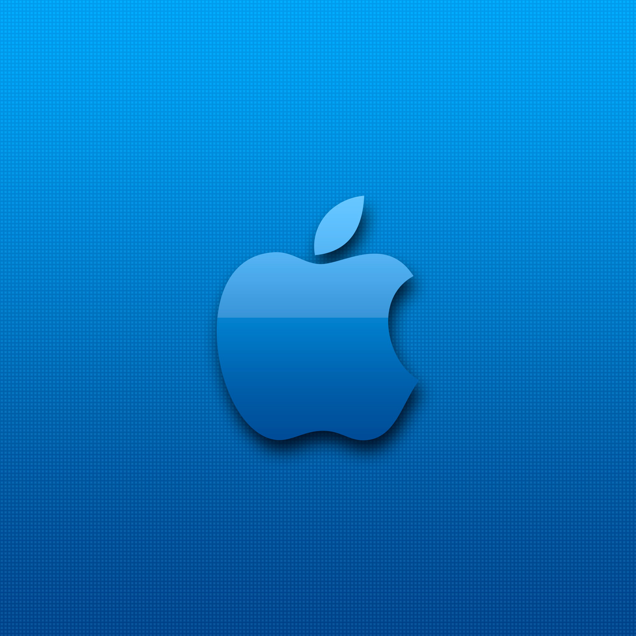 2048x2048 Blue-Apple-3Wallpapers-iPad-Retina