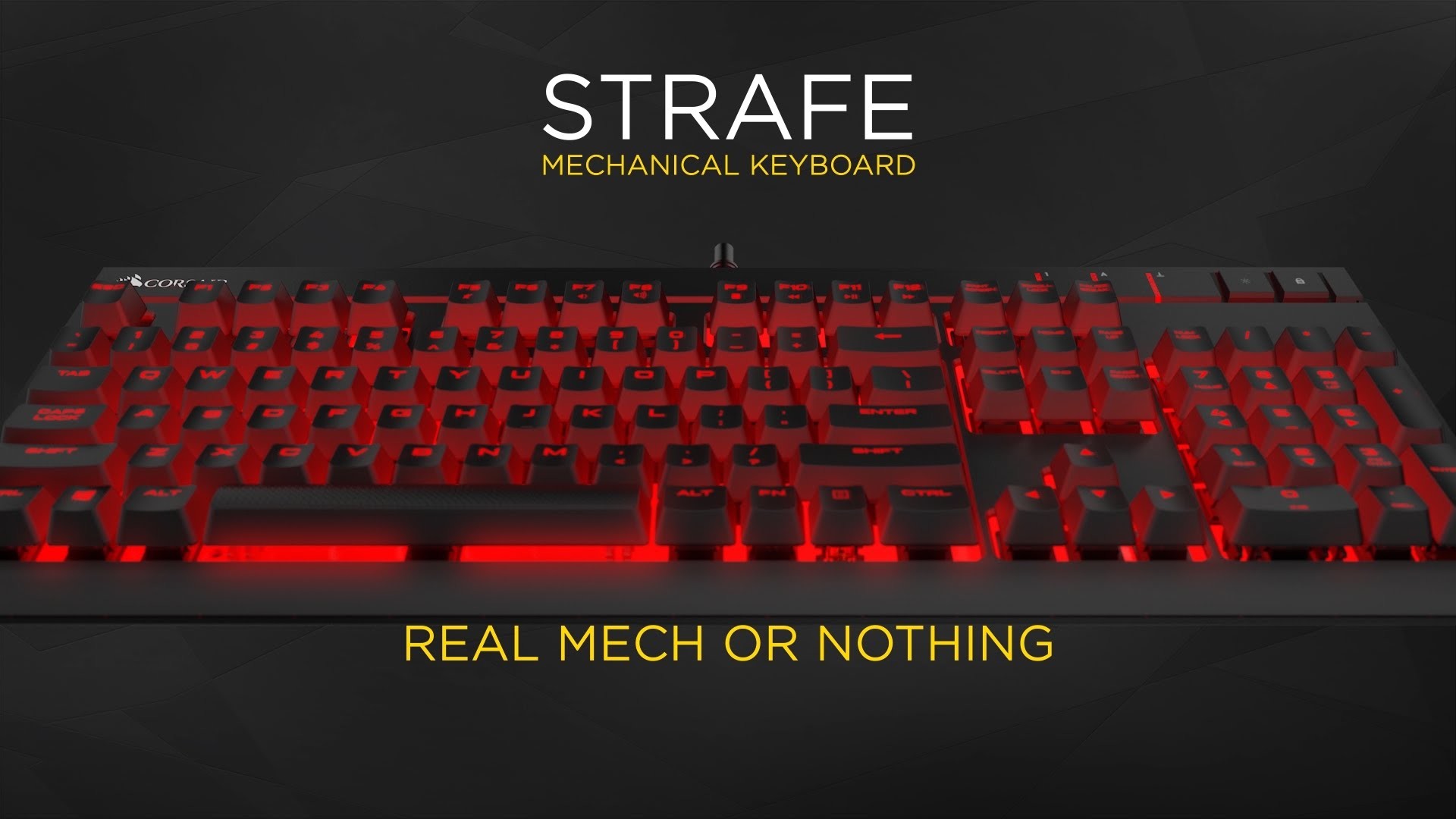 1920x1080 Corsair Strafe mechanical gaming keyboard: the official product trailer! -  YouTube