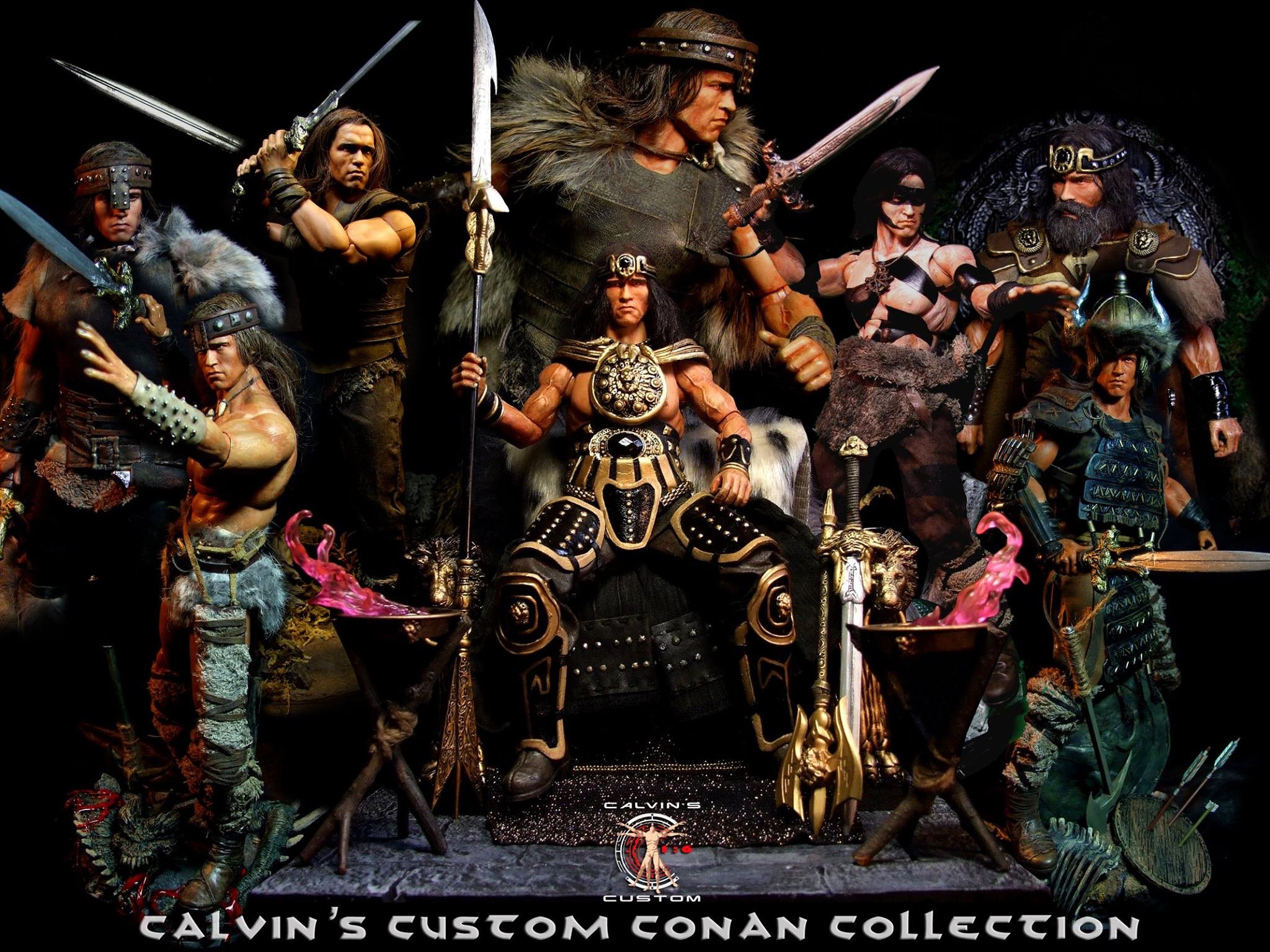 2048x1536 Calvin's Custom 1/6 one sixth scale Arnold Schwarzenegger as Conan the  Barbarian custom figures collection | calvinscustom