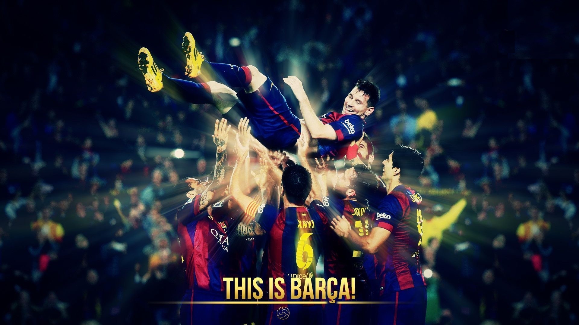 1920x1080 Free Download FC Barcelona Wallpapers HD.