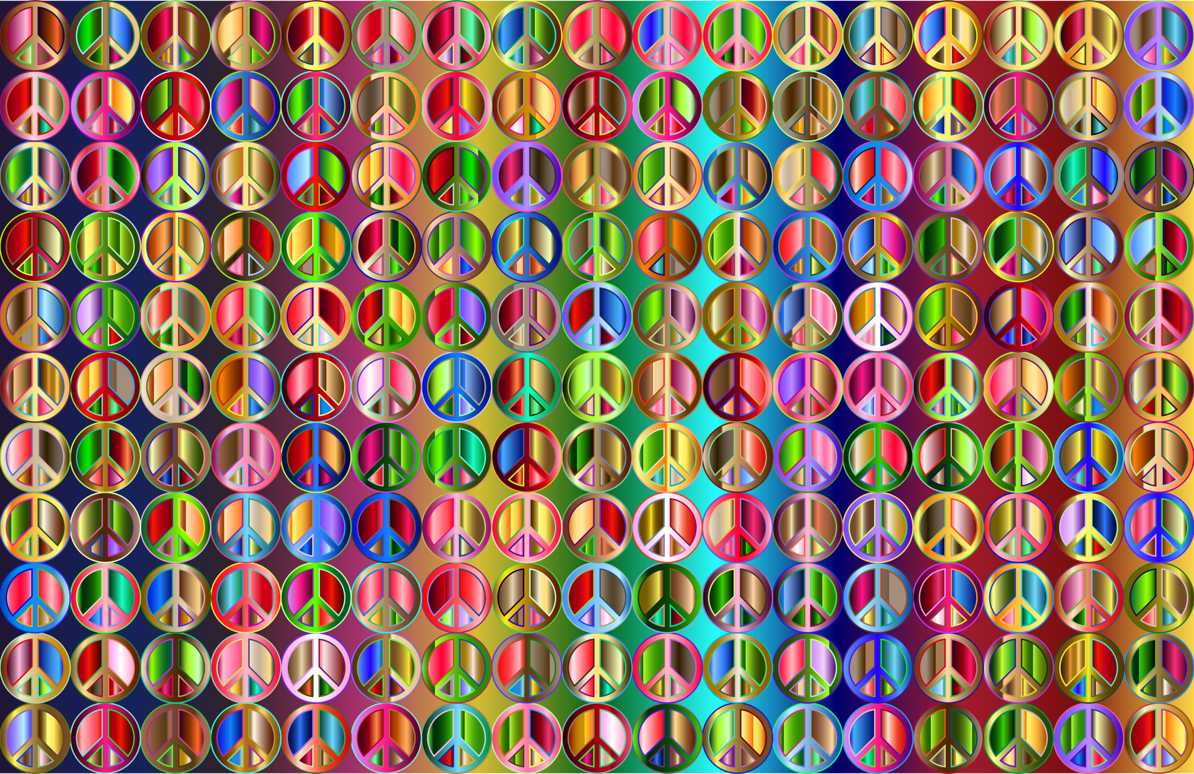 2400x1556 Prismatic Peace Sign Background 5 Variation 4
