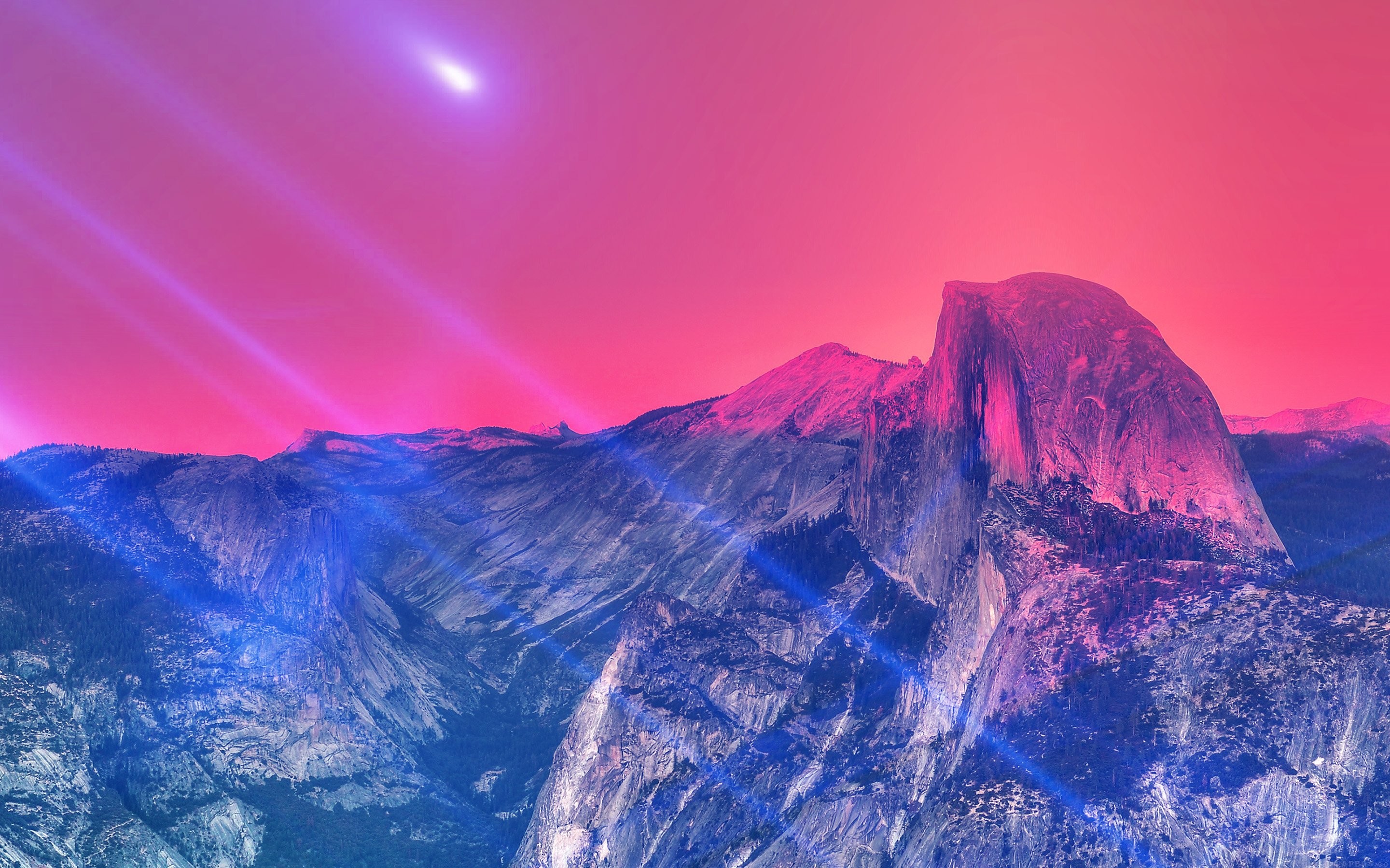 2880x1800 mountain-yosemite-pink-sky-nature-beautiful-wallpaper-1.