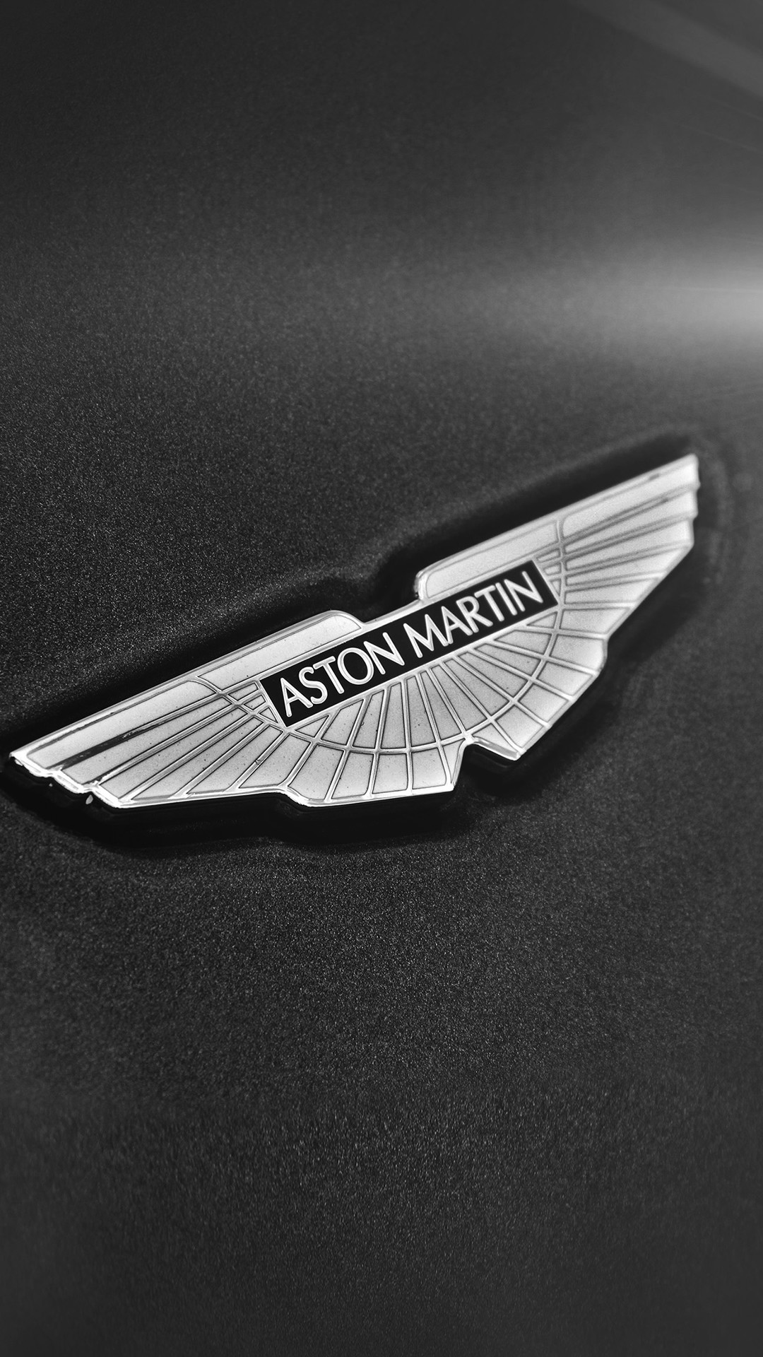1080x1920 Simple Aston Martin Logo Dark Background iPhone 6 wallpaper