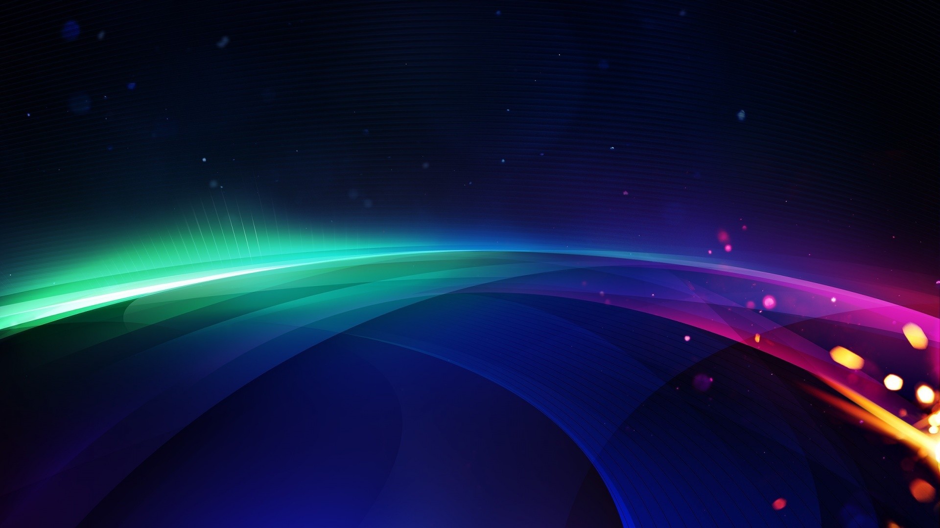 1920x1080 Blue Colorful Abstract Wallpaper 19 - 1920 X 1080