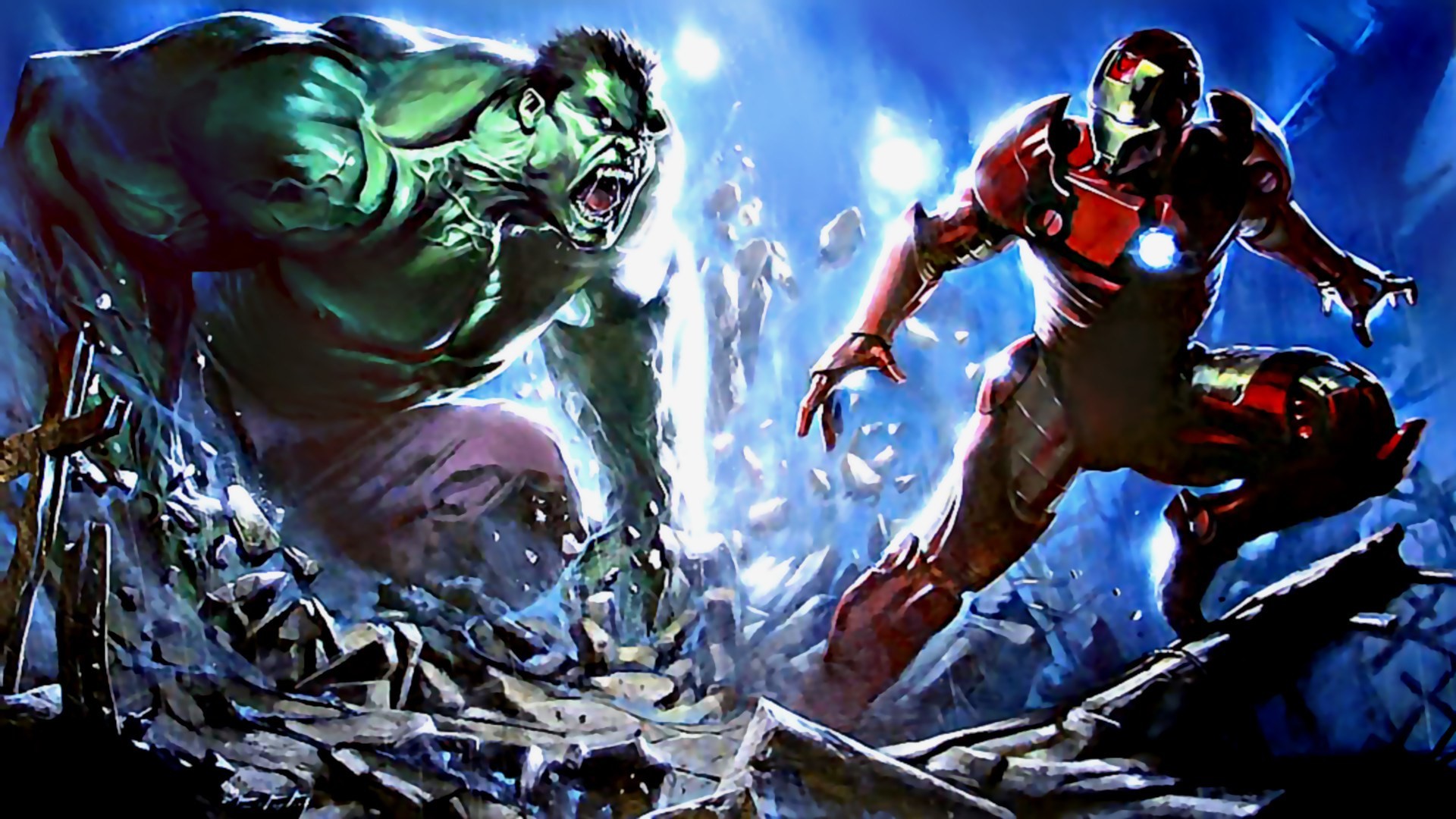 1920x1080 Hulk Vs Hulkbuster Wallpapers 73 Images