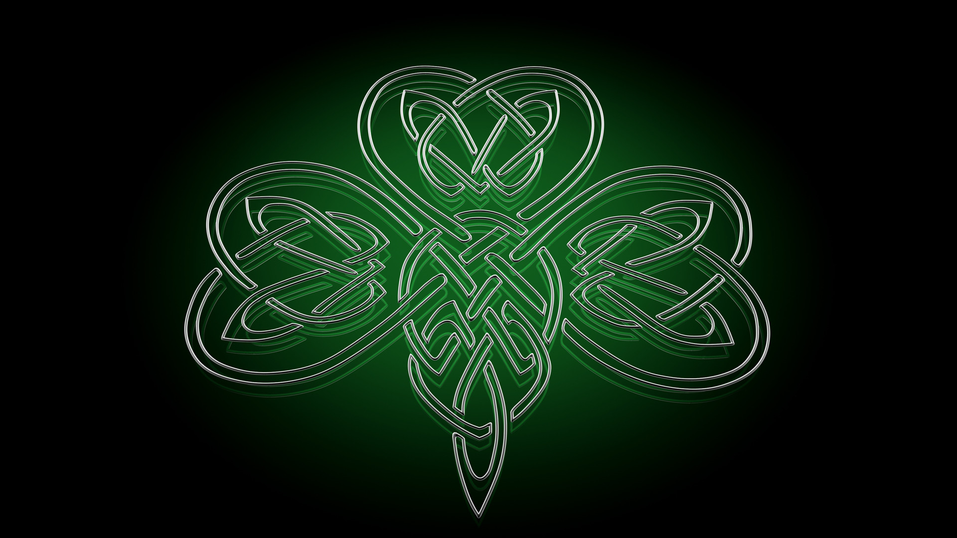 1920x1080 Irish Celtic Shamrock Celtic shamrock irish flag by