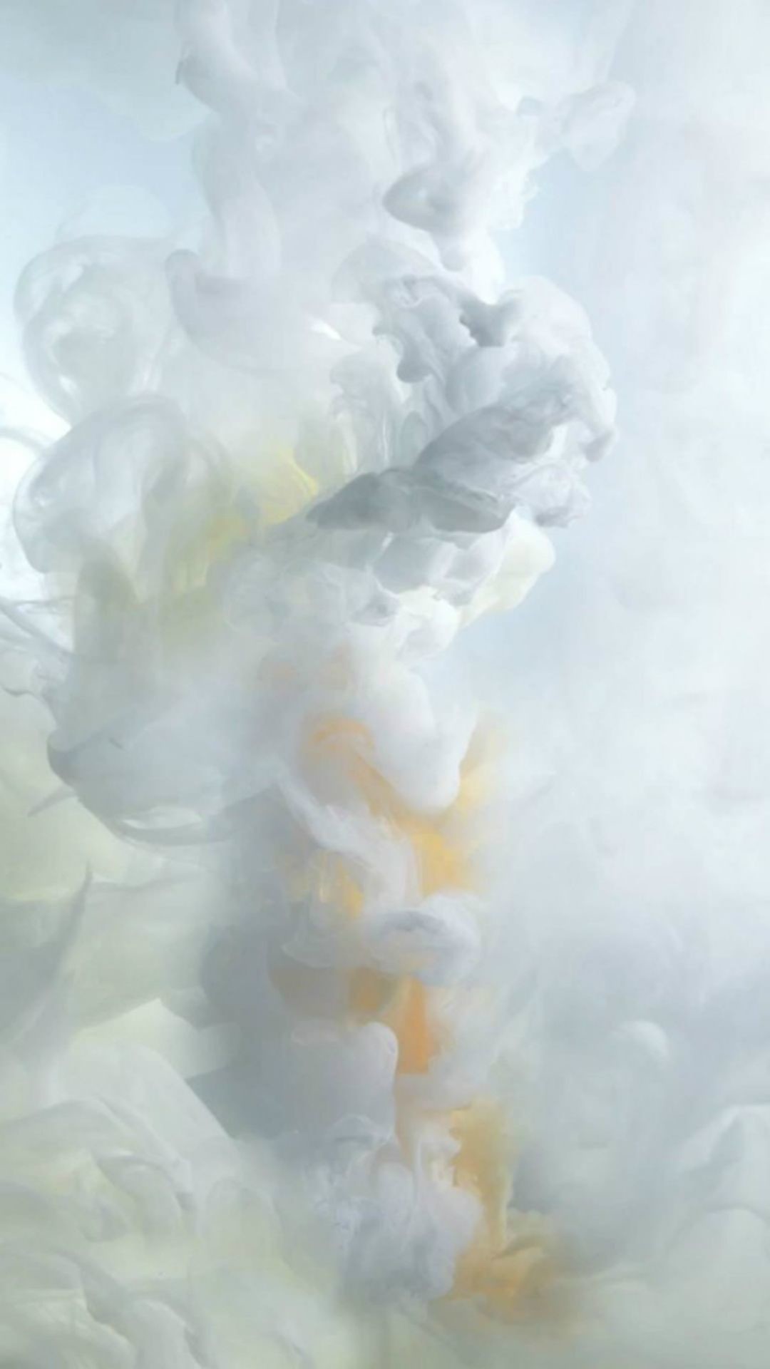 1080x1920 White Ink Smoke iOS9 Wallpaper Art iPhone 6 wallpaper