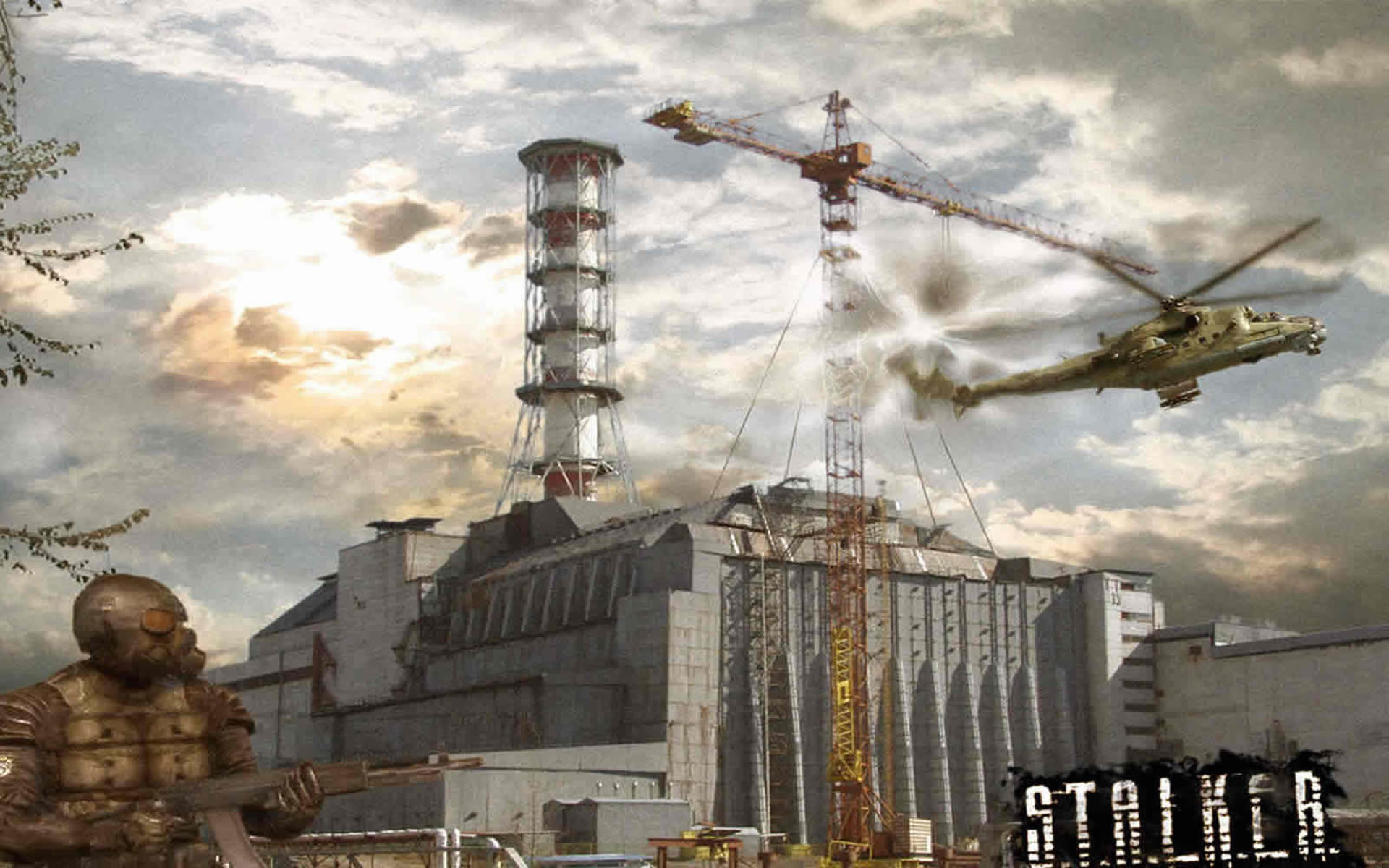 1920x1200 previous stalker wallpaper. Chernobyl Nuclear Power Plant