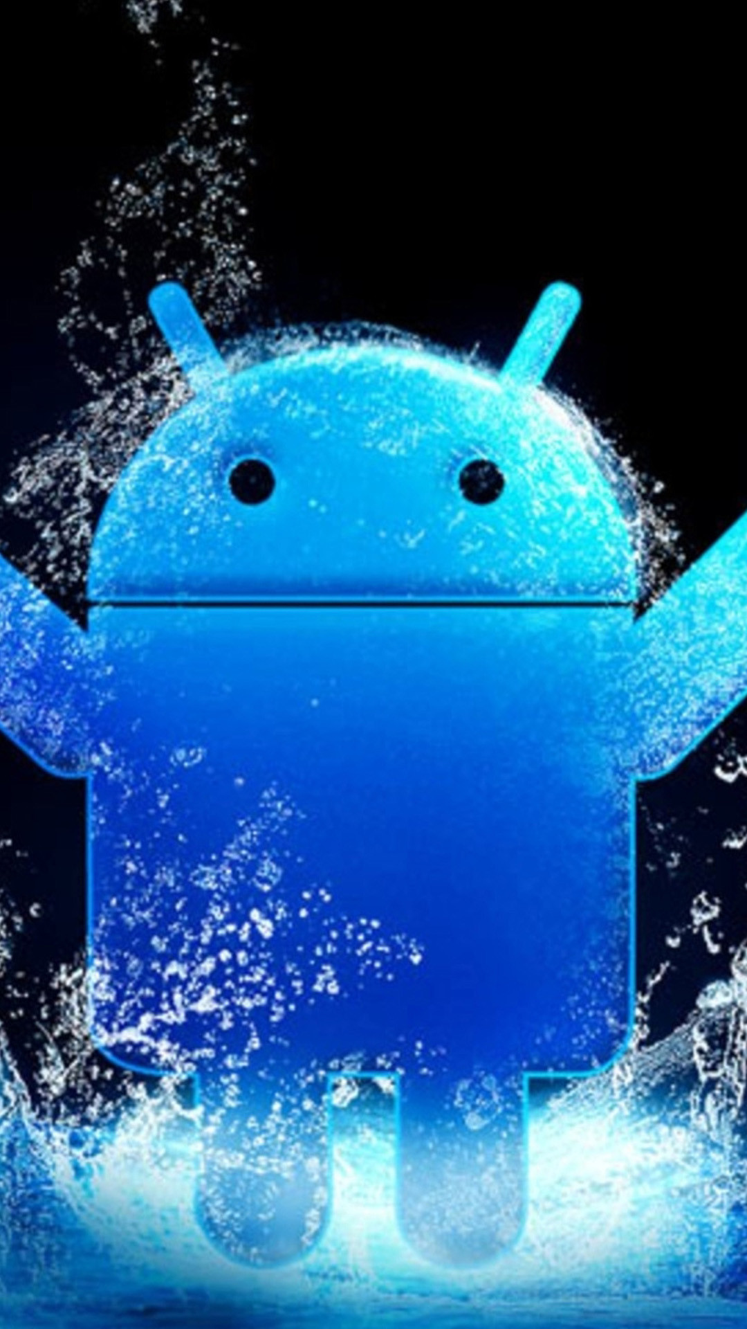 1080x1920 Blue Android LOGO 04 Galaxy S5 Wallpapers HD
