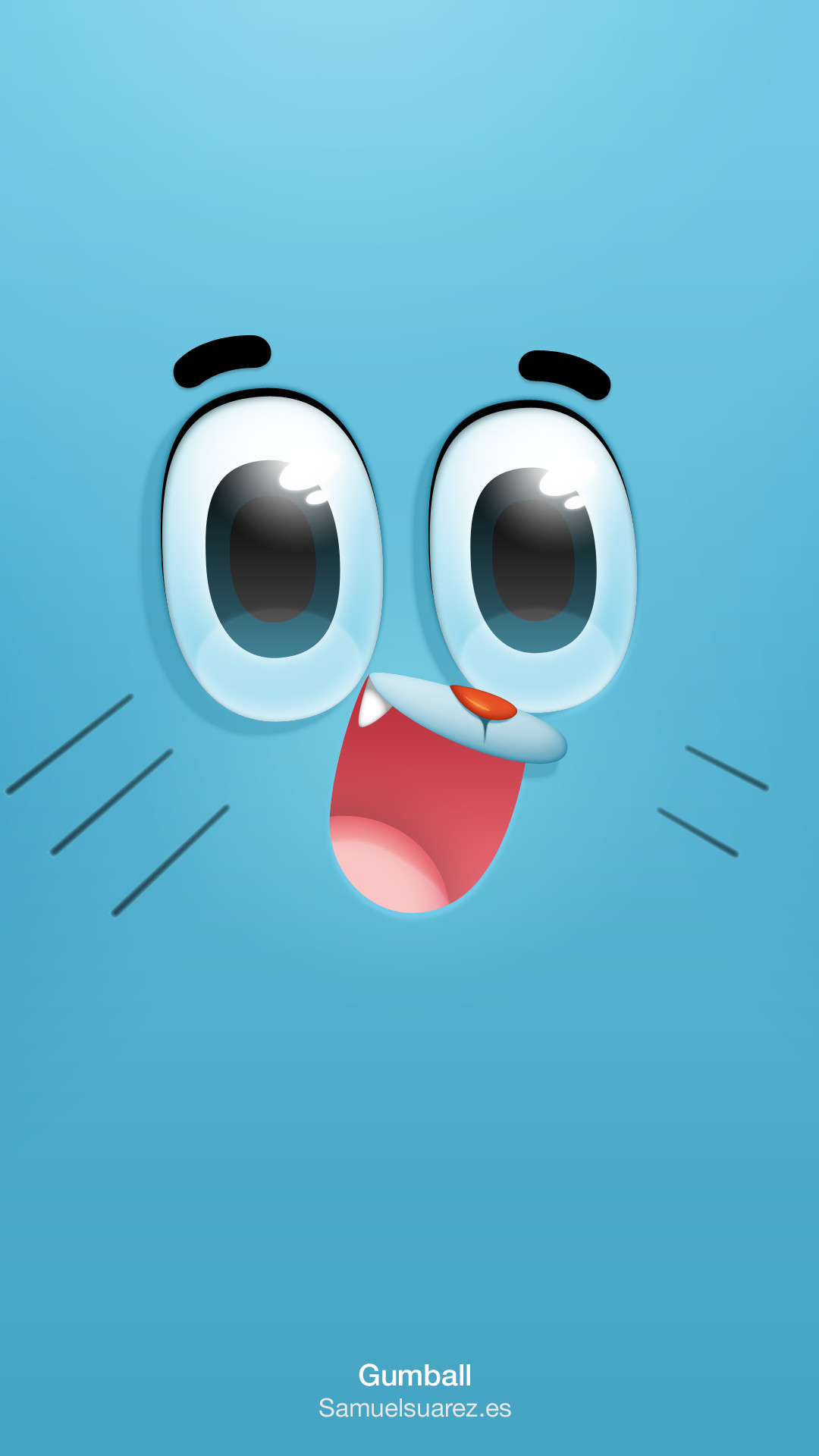 1080x1920 Wallpaper Gumball by Samuel Suarez. Find this Pin and more on The Amazing  World ...