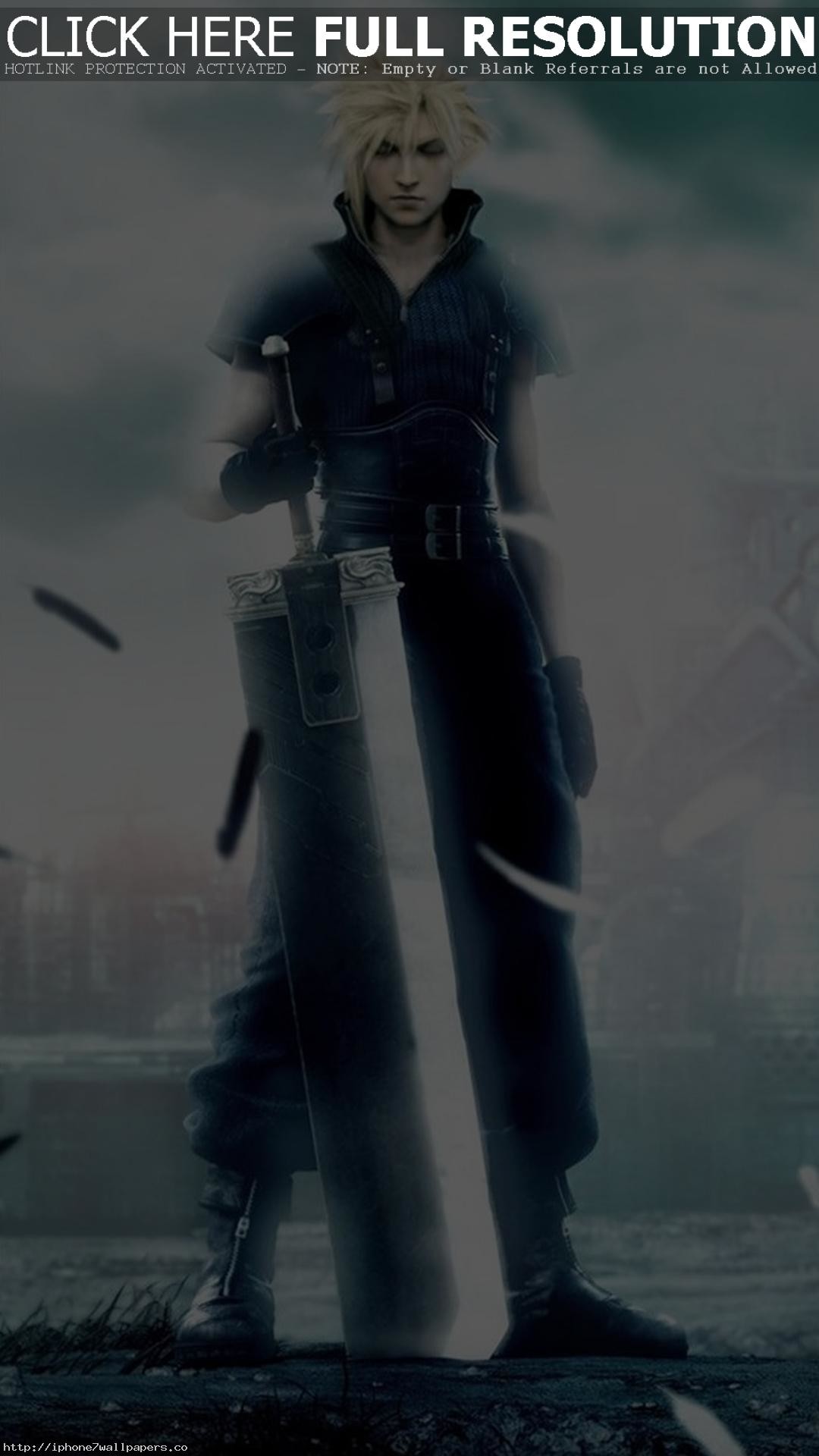 1080x1920 Final Fantasy 7 - Cloud Strife Android wallpaper - Android HD wallpapers