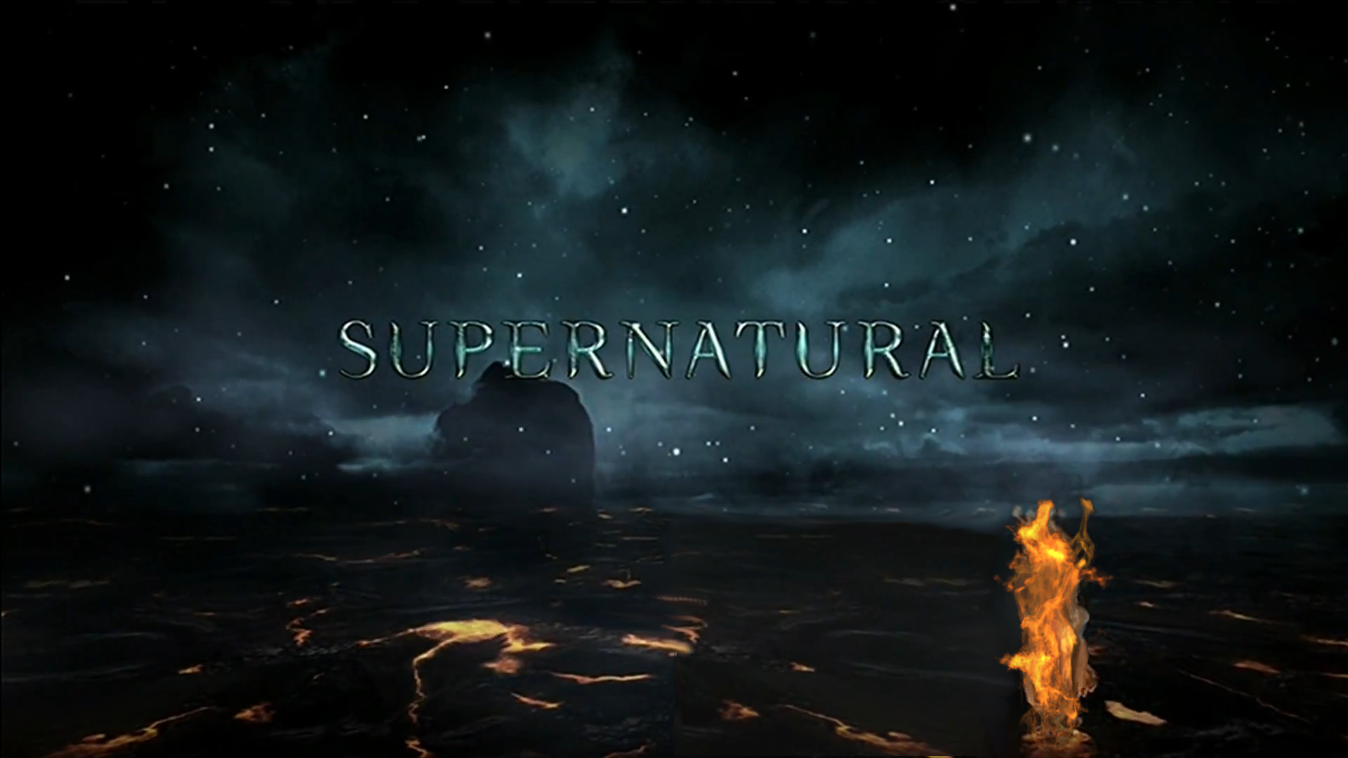 1920x1080 Season 8 Logo Supernatural Wallpaper HD.