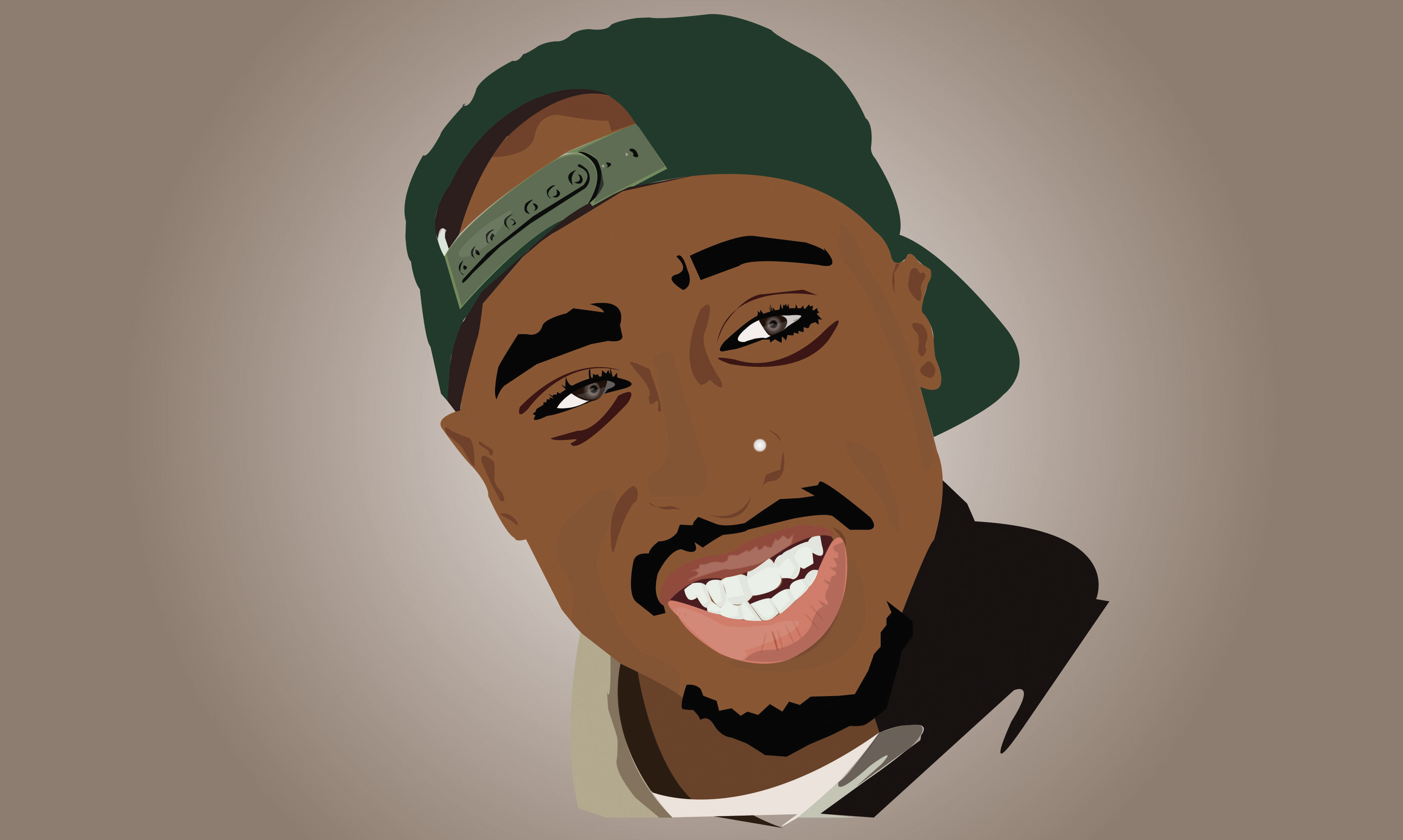 3508x2100 Tupac-Rap-Gangsta-Background