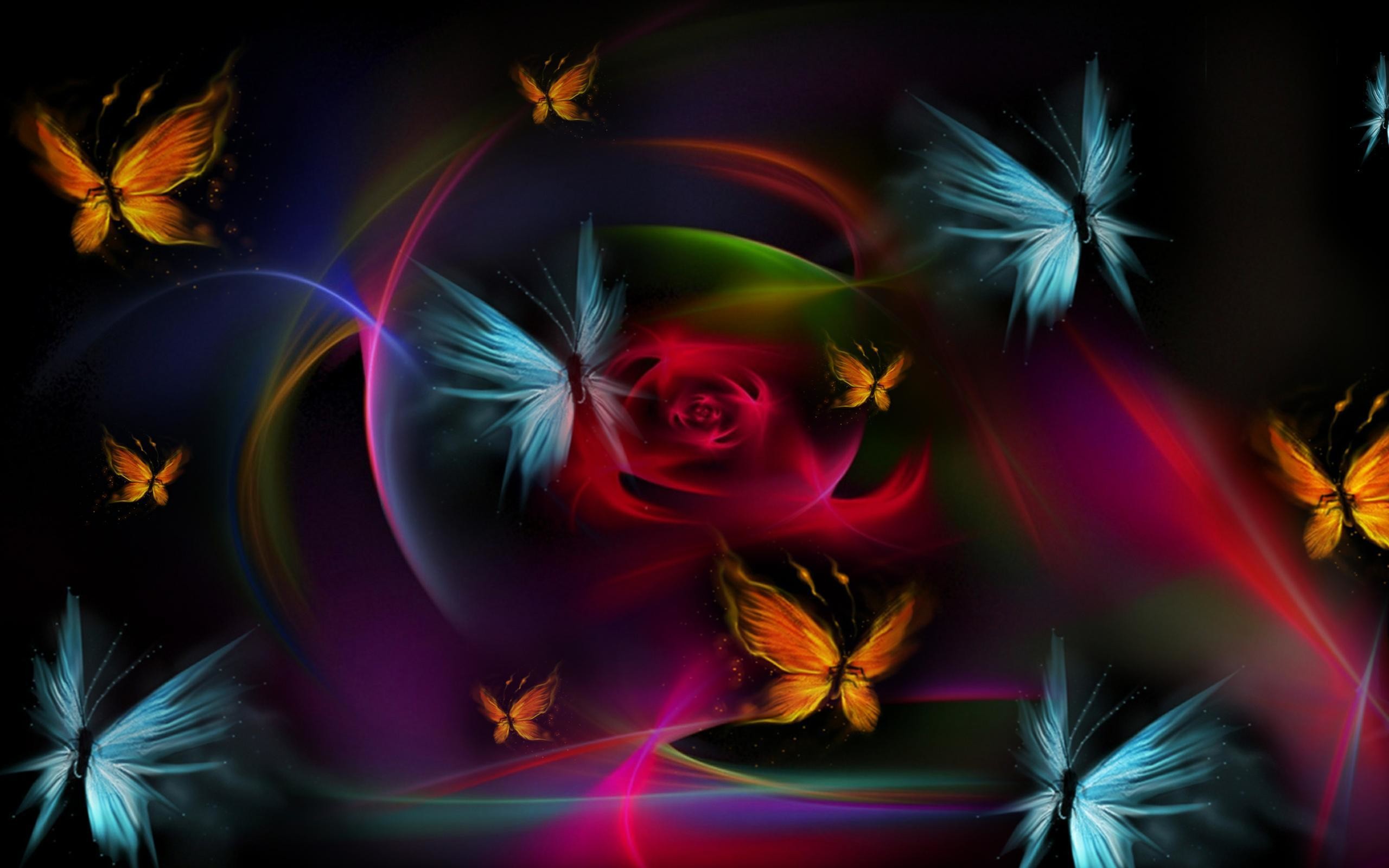 2560x1600 Abstract butterfly desktop wallpaper - photo#21