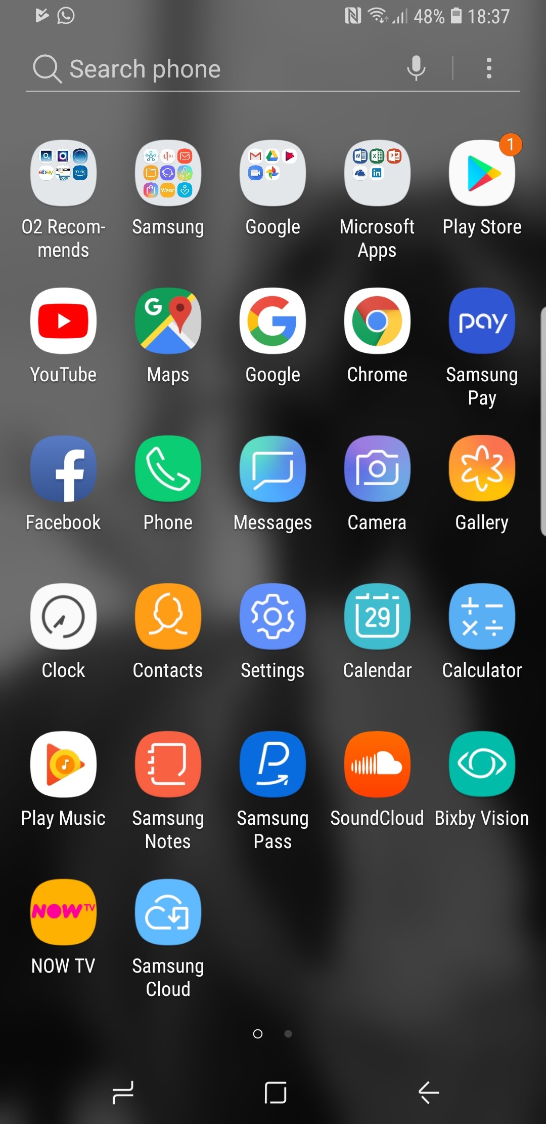 1080x2220 Solved: Status bar, Notifications tab on home screen vanished, battery life  and percentage, wifi, signal strength, message symbols. - Samsung Community