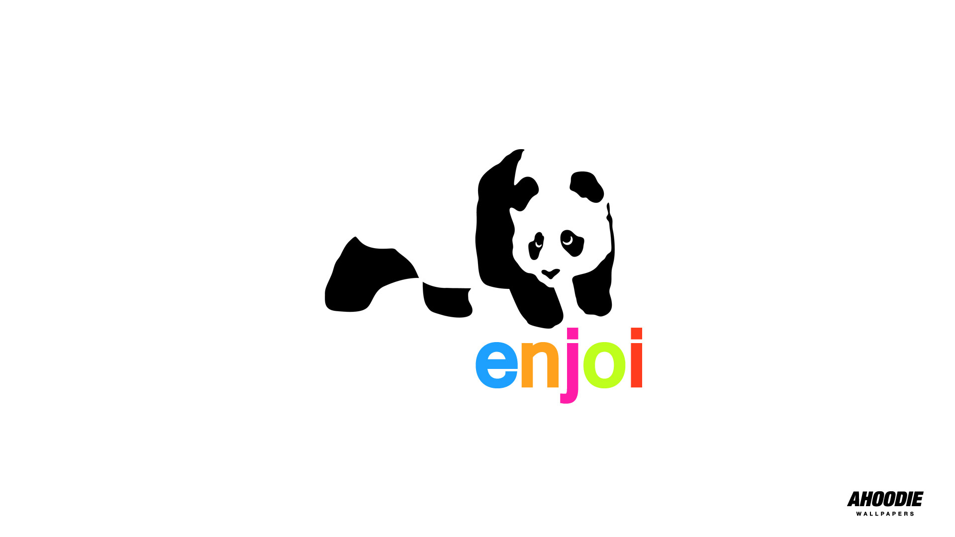 1920x1080 Enjoy, the company, not only uses the panda as a SYMBOL, like Apple. But  the symbol itself stripped away from the brand, is a perception and compos…