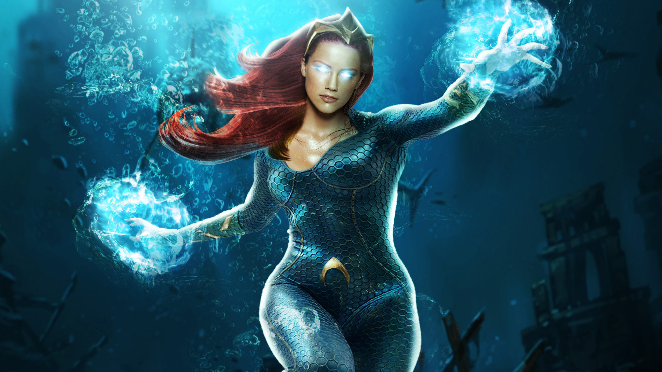 2560x1440 Mera Amber Heard In Aquaman Wallpapers Hd Wallpapers