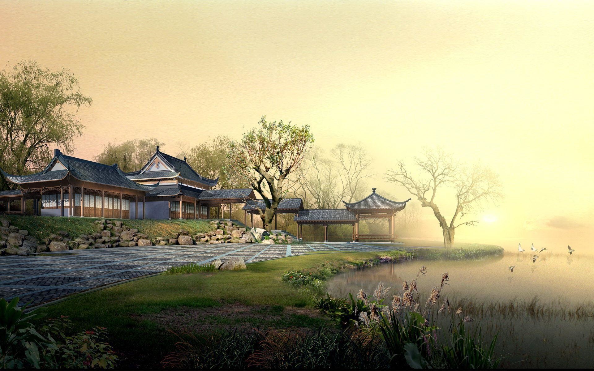 1920x1200 Chinese landscape wallpaper 5