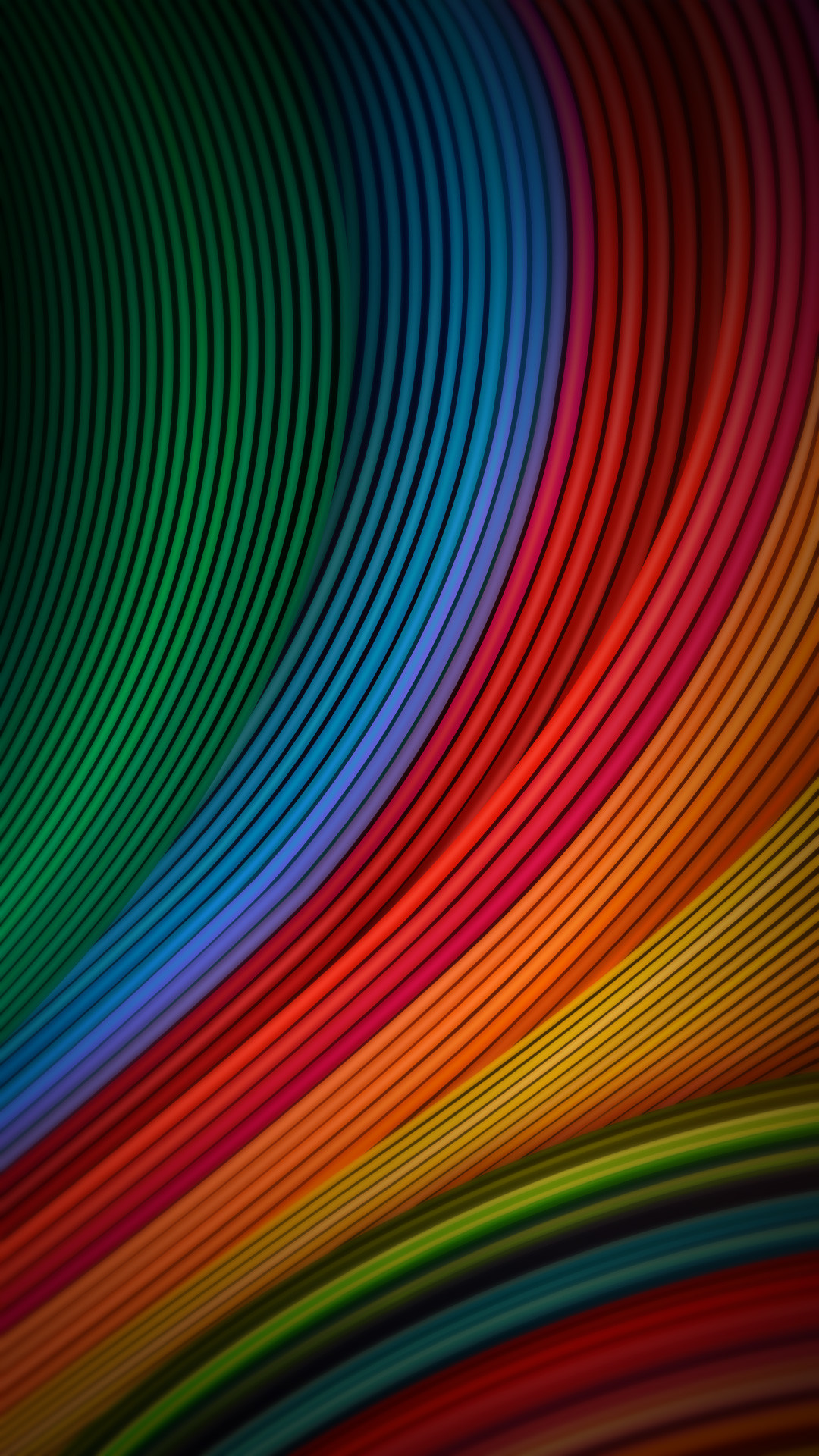 1080x1920 Rainbow Lines.Tap to see more iPhone & Android wallpapers, backgrounds,  fondos!