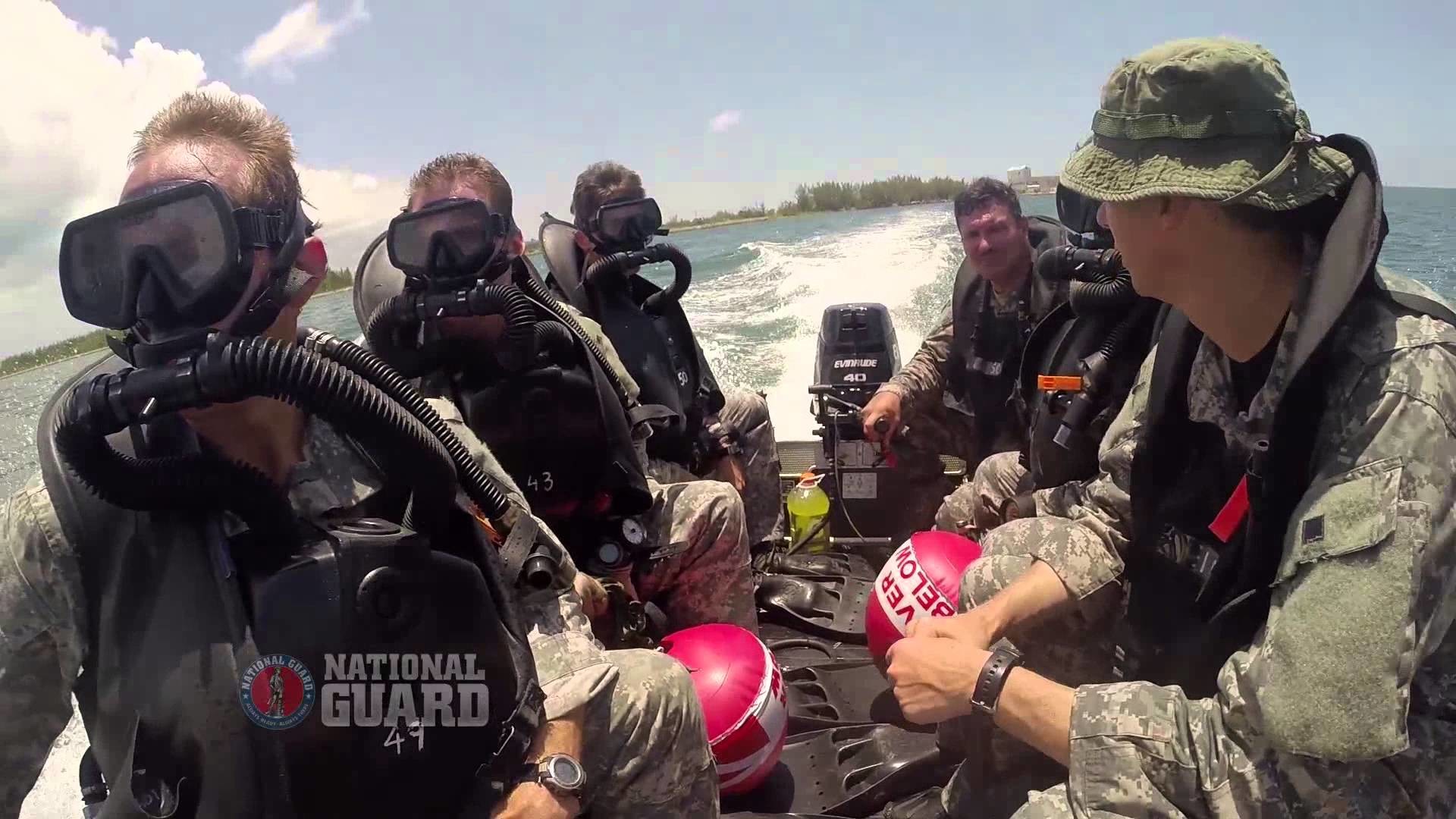 1920x1080 National Guard Special Forces Combat Divers Train at Underwater Operations  School - YouTube