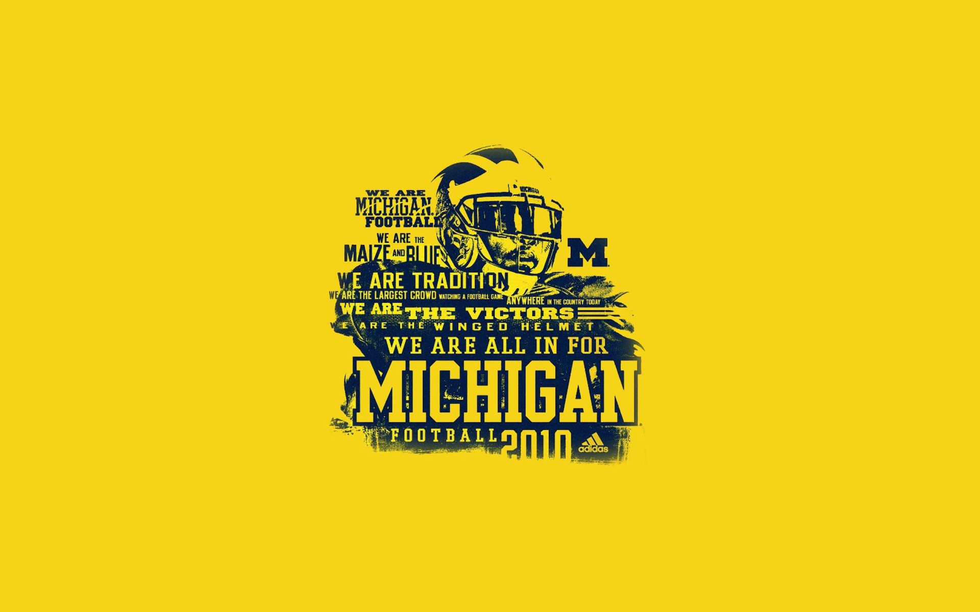 1920x1200 Michigan Wolverines Football Wallpaper 1920Ã1200