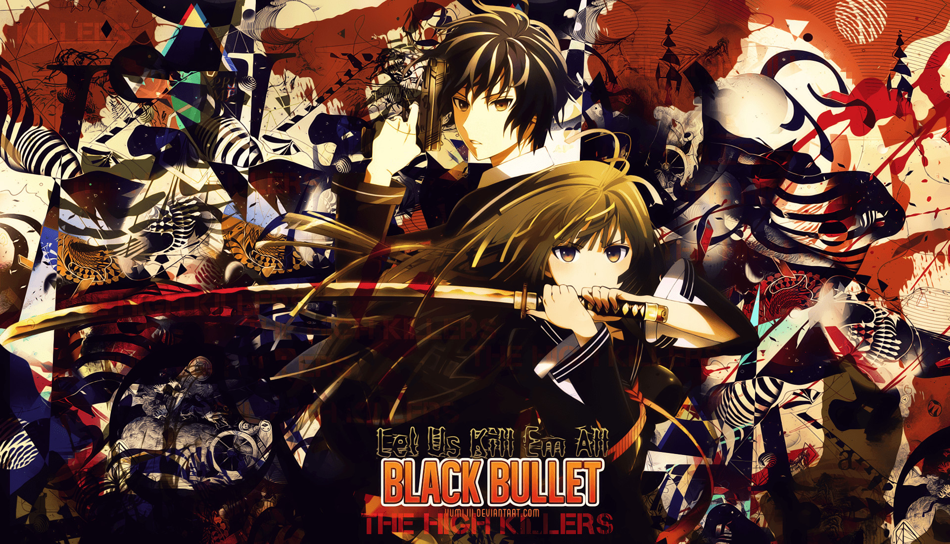 1920x1100 33 Black Bullet HD Wallpapers | Backgrounds - Wallpaper Abyss
