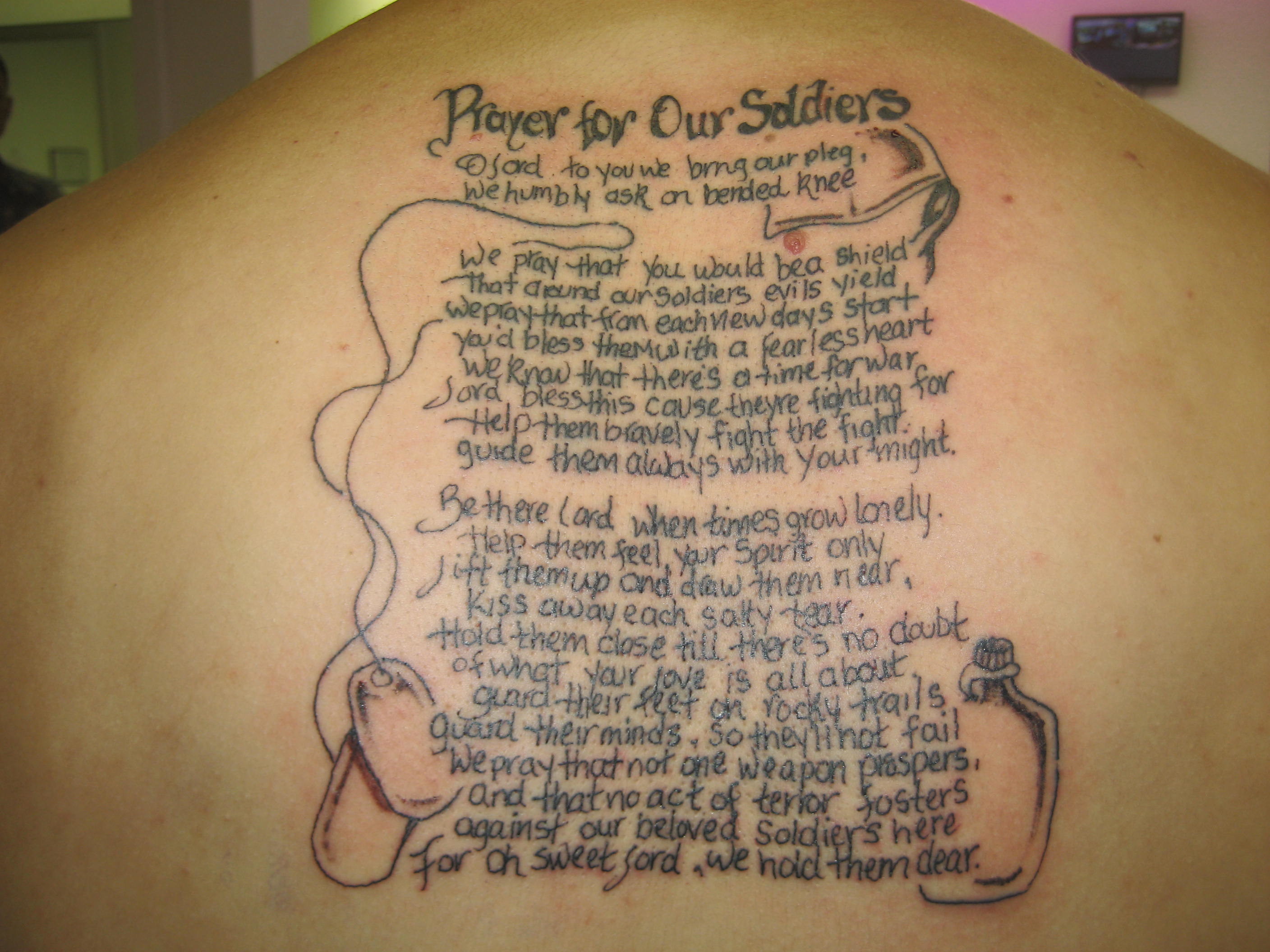 2816x2112 soldiers prayer Tattoo Design