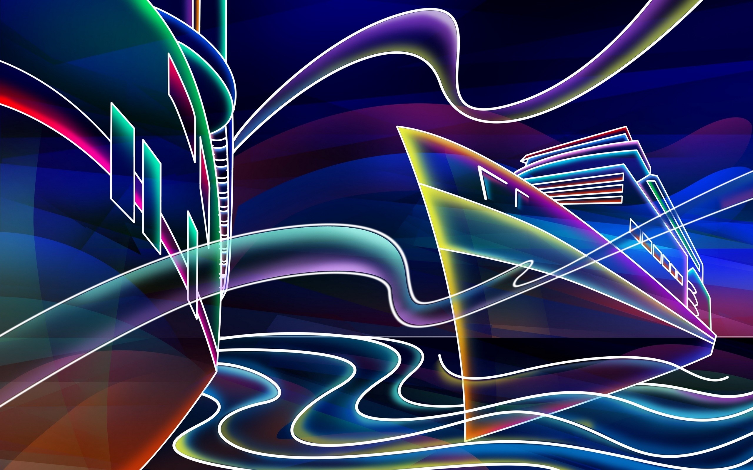 2560x1600 Artistic - Neon Wallpaper