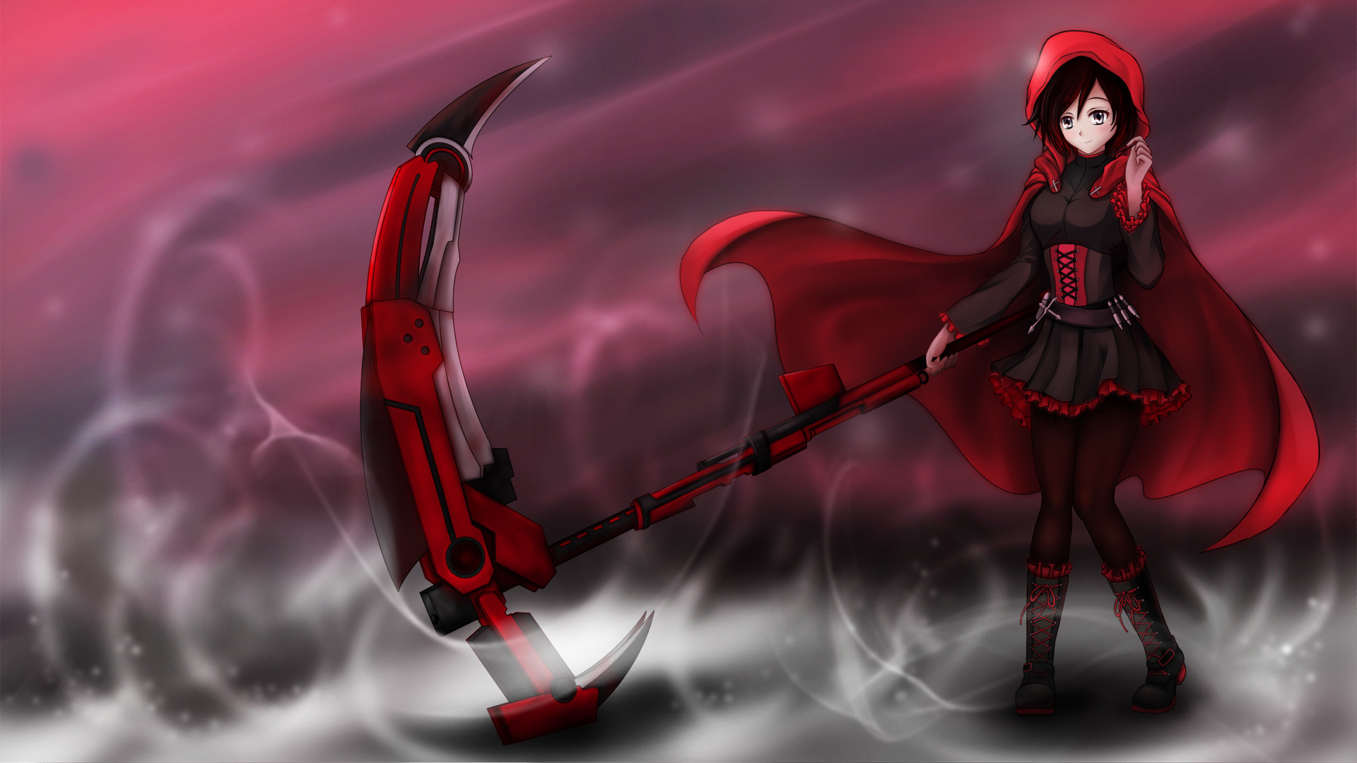 1920x1080 Showing Gallery For Ruby Rose Rwby Iphone Wallpaper