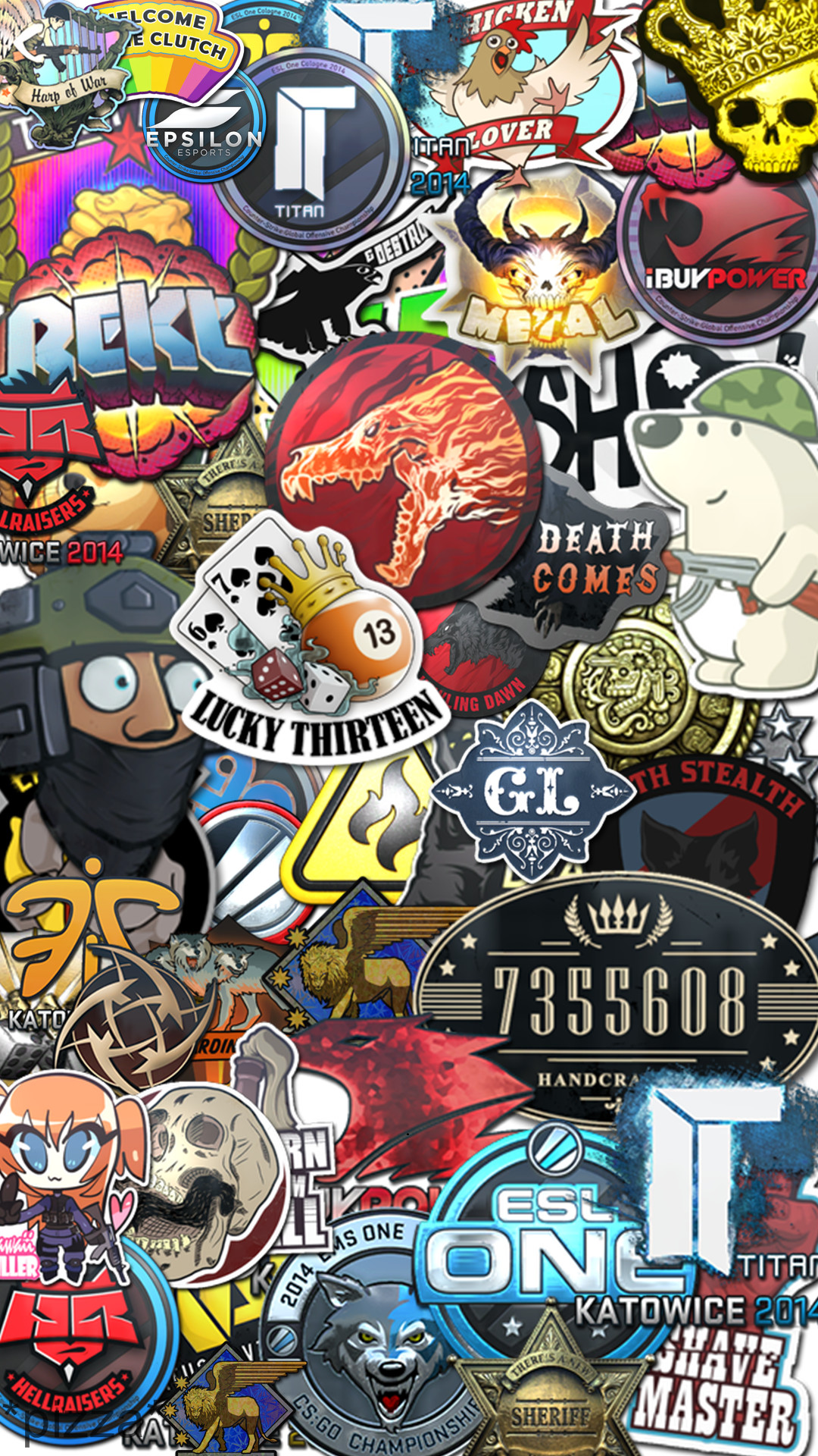 Comunidade Steam :: Guia :: CSGO stickers (by colors)