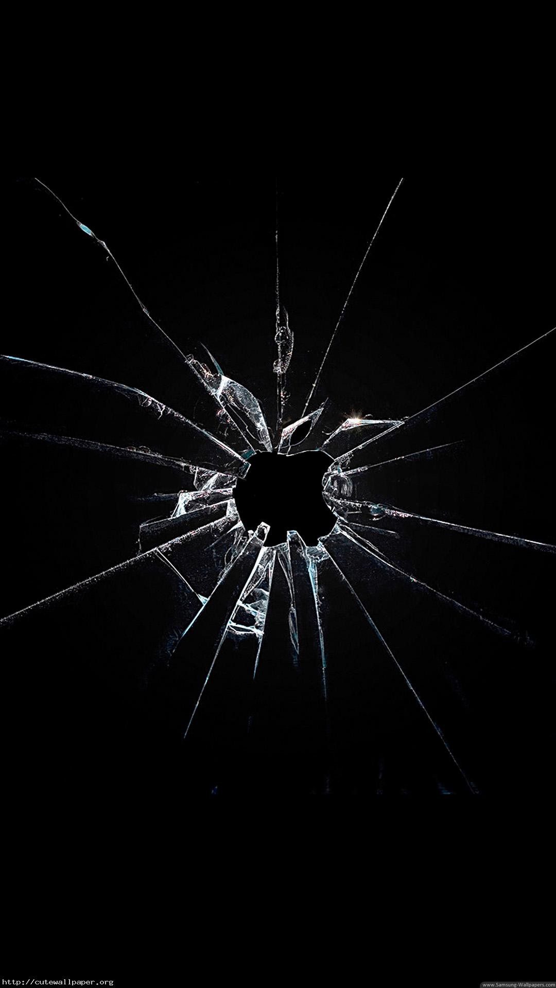 1080x1920 Broken Screen iPhone iPod Wallpaper WALLPAPER Smash