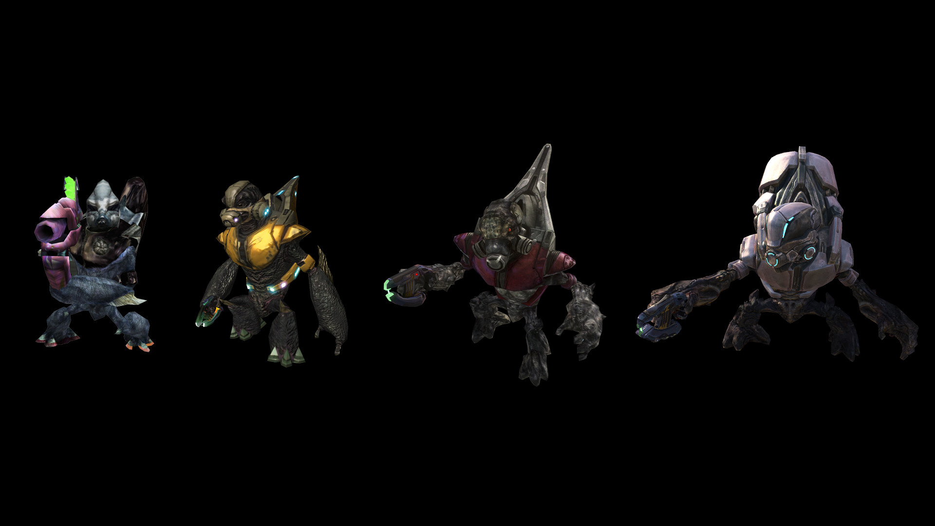 1920x1080 1331 - Covenant Grunt: Evolution of Grunt models, from Halo: Combat Evolved  to