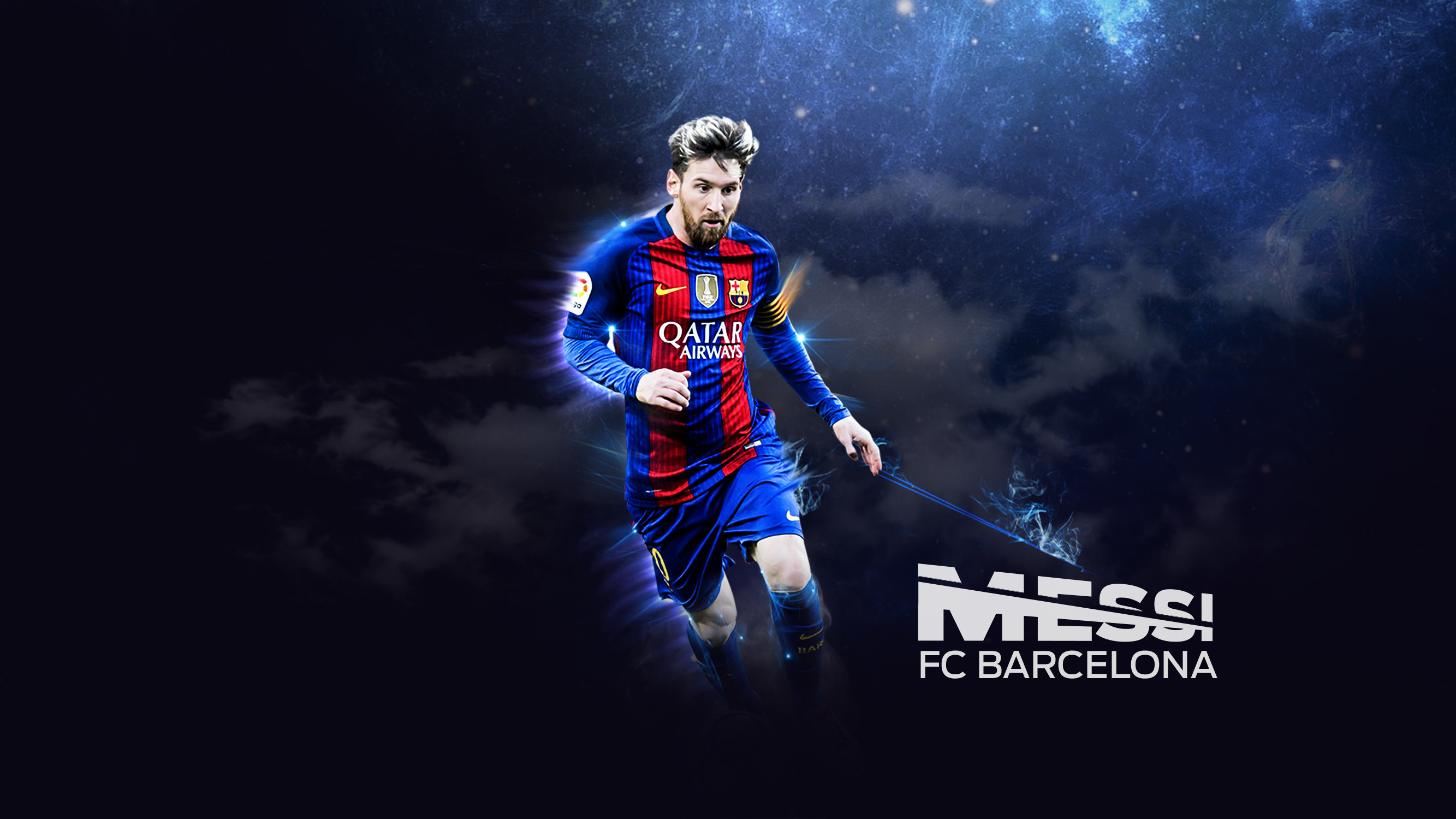 2667x1500 Lionel Messi, FC Barcelona, HD
